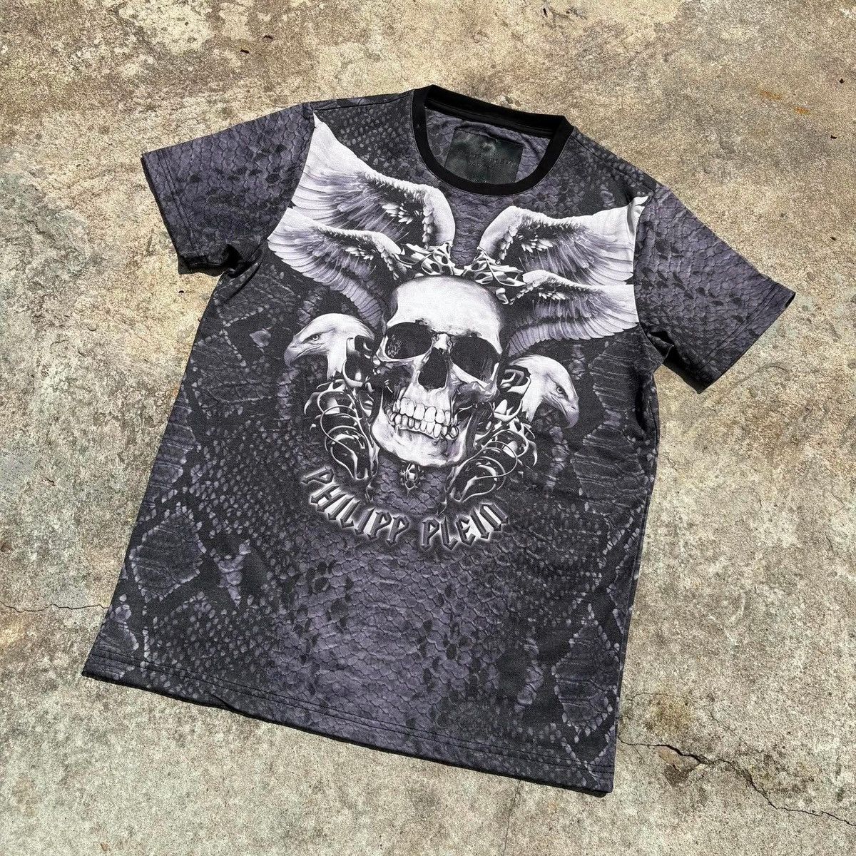 Philipp Plein Philipp Plein Skull Wings All Over Print Tee Size US S / EU 44-46 / 1 - 15 Thumbnail