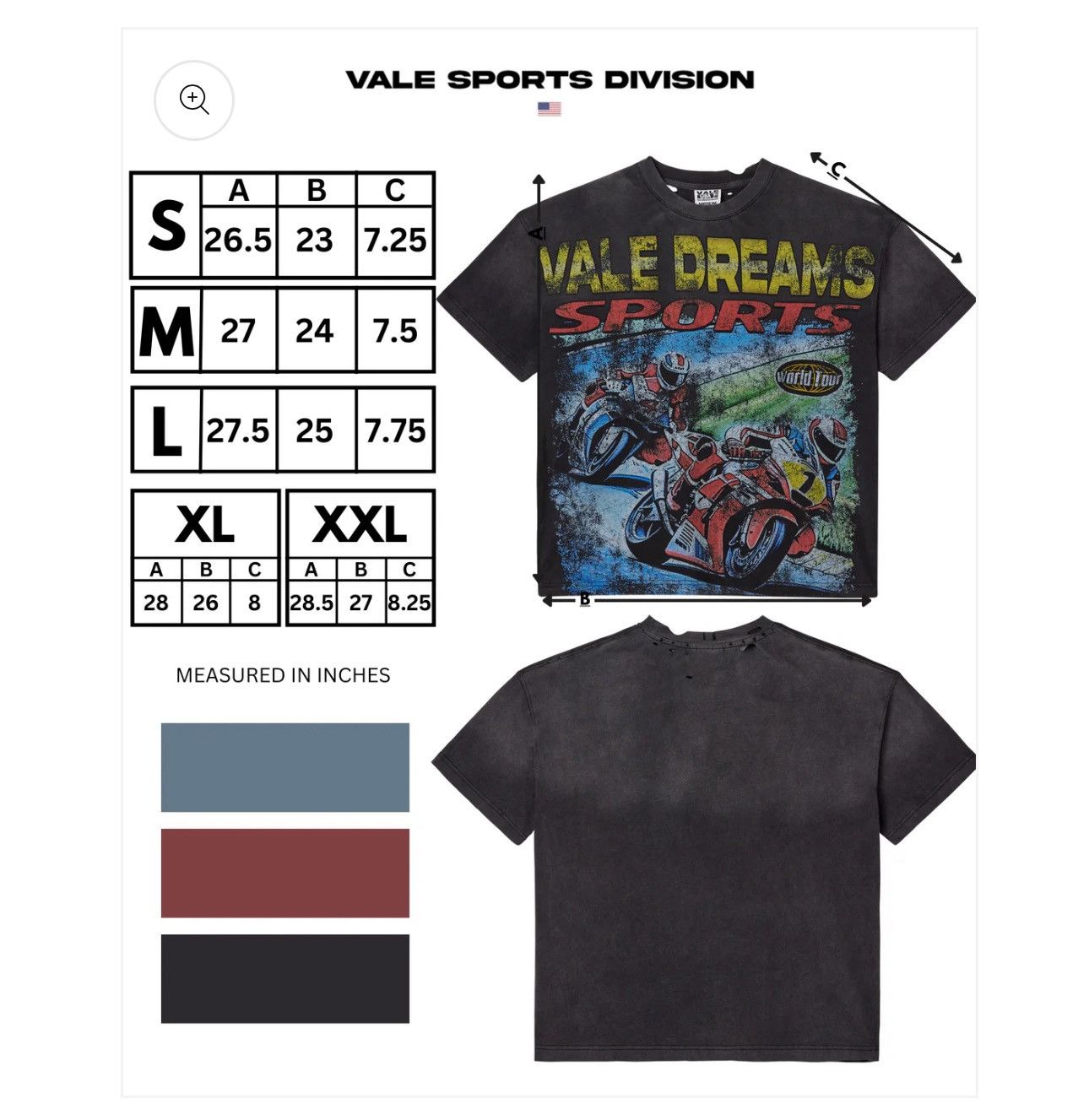 Vale Vale Motocroxxx Tee Size US L / EU 52-54 / 3 - 3 Thumbnail