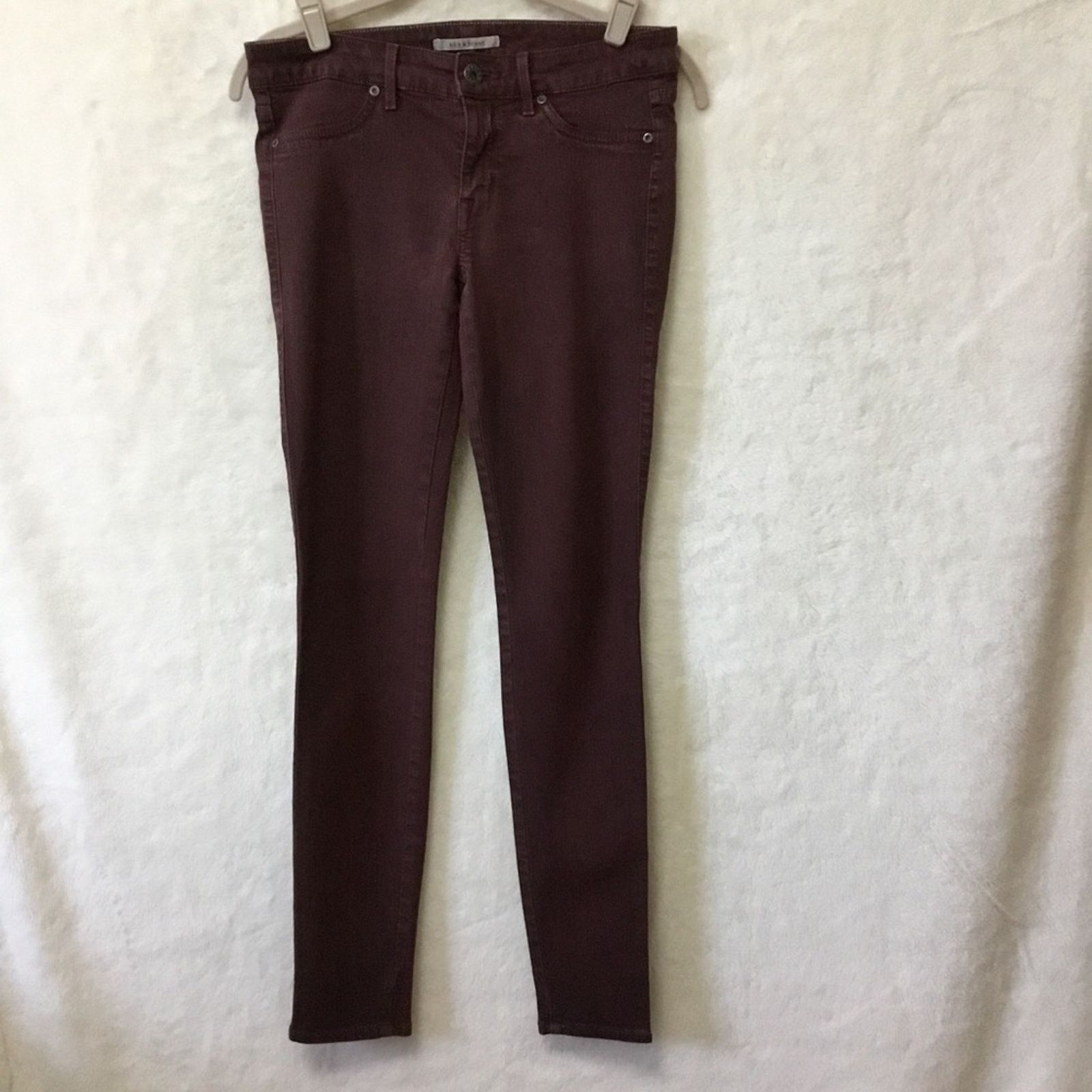 Other Rich & Skinny Wine Skinny Jeans Size 27" / US 4 / IT 40 - 1 Thumbnail