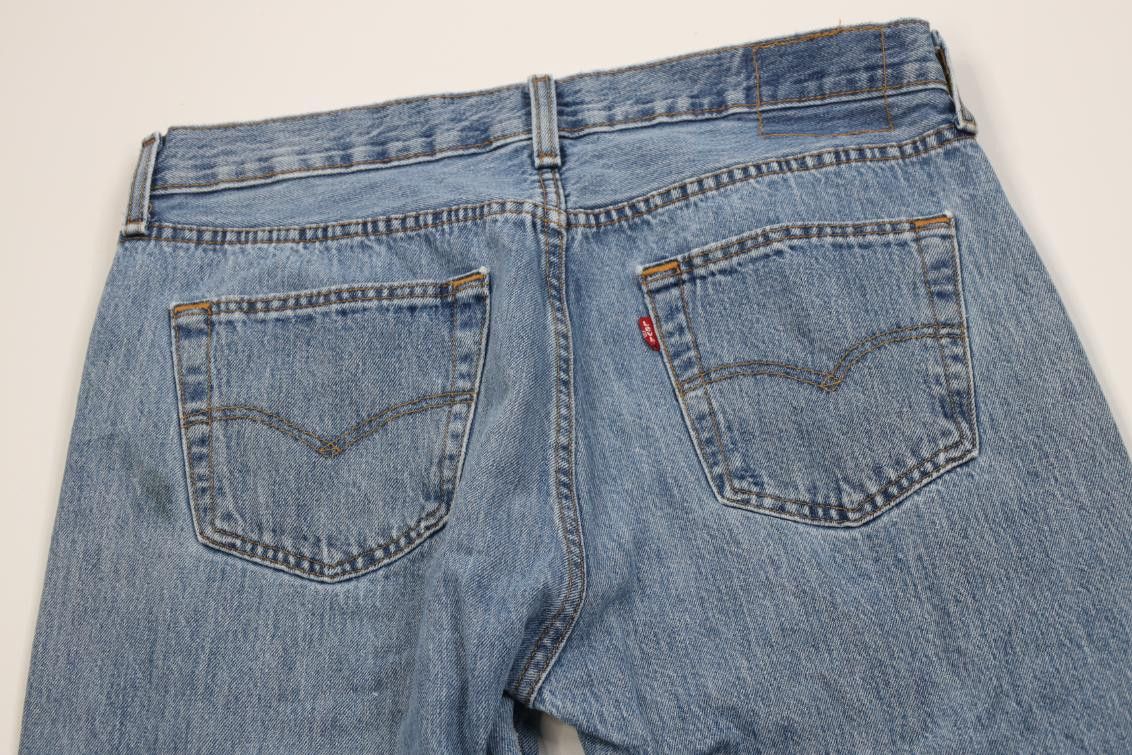 Levi's Vintage Y2K Levis 501xx Button Fly Original Fit Denim Jeans Size US 34 / EU 50 - 10 Thumbnail