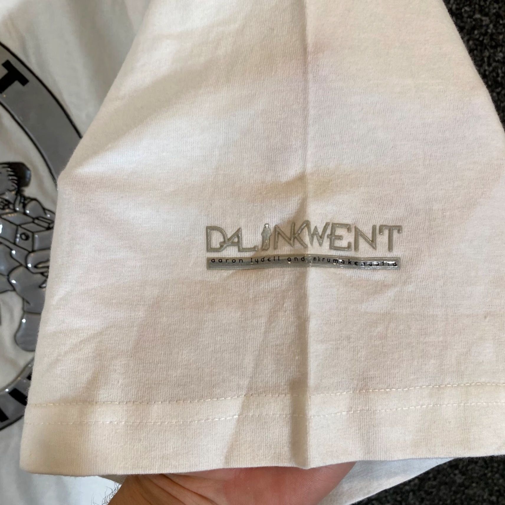 Vintage VINTAGE Dalinkwent Men's T-Shirt 2X White Hip Hop Cipher Short Sleeve Cotton Logo Size US XXL / EU 58 / 5 - 5 Thumbnail