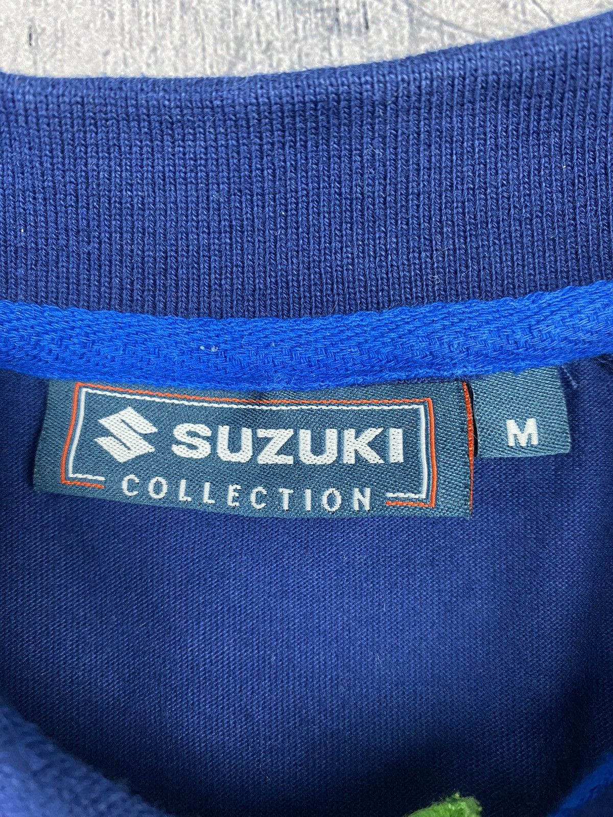 Vintage Vintage Racing Suzuki World Superbike Polo T Shirt Size US M / EU 48-50 / 2 - 16 Thumbnail