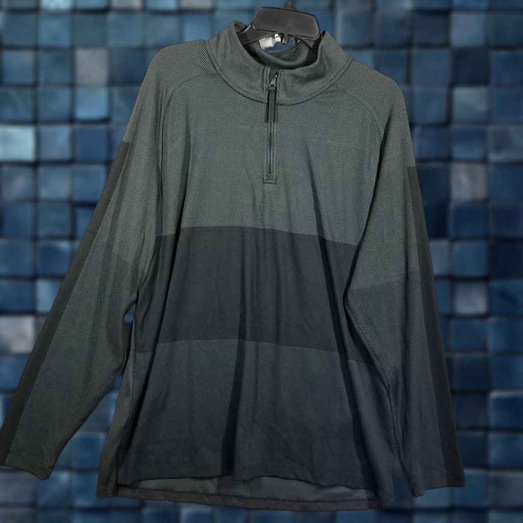 Nike Dri-FIT Vapor Golf Pullover Men’s Size L Black Activewear 1/4 Zip