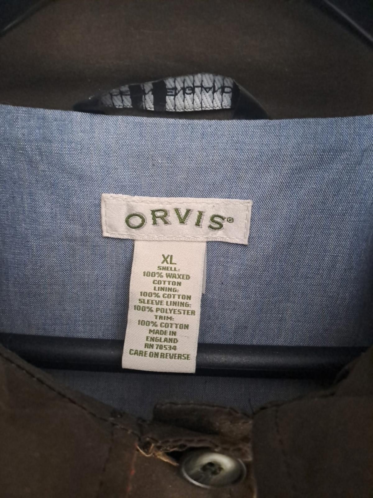 Orvis Orvis Wax Coat Ladies Size Xl 18/22 Olive Green england made Size XL / US 12-14 / IT 48-50 - 4 Thumbnail
