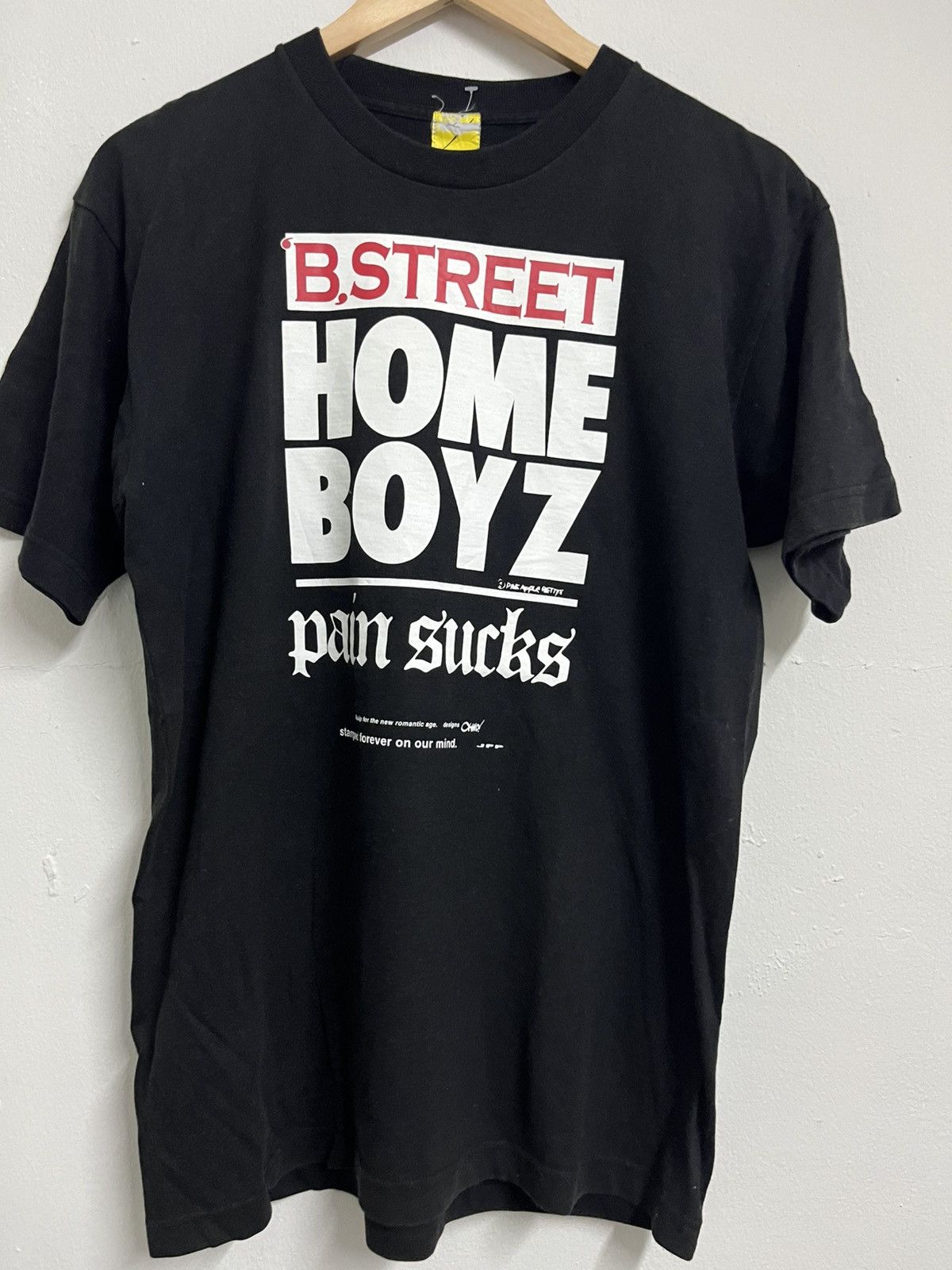 HOMME BOY CO. 💥Home Boyz Pain Sucks Japanese Brand Tee Size US M / EU 48-50 / 2 - 1 Thumbnail