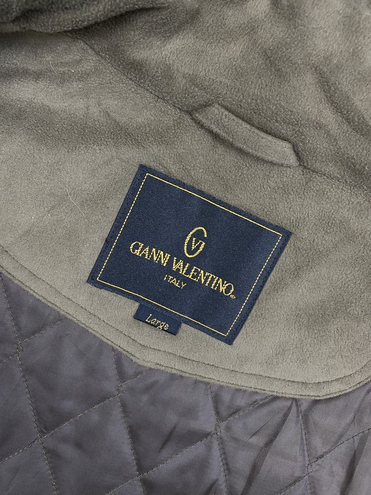 Gianni Valentino Vintage Gianni Valentino Quilted Lined Brown Casual Jacket Size US L / EU 52-54 / 3 - 9 Thumbnail