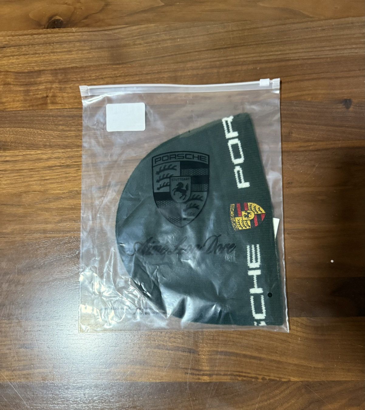 Aime Leon Dore × Porsche Design Aime Leon Dore ALD / Porsche Wool Skullcap Pine Grove Green Size ONE SIZE - 4 Thumbnail