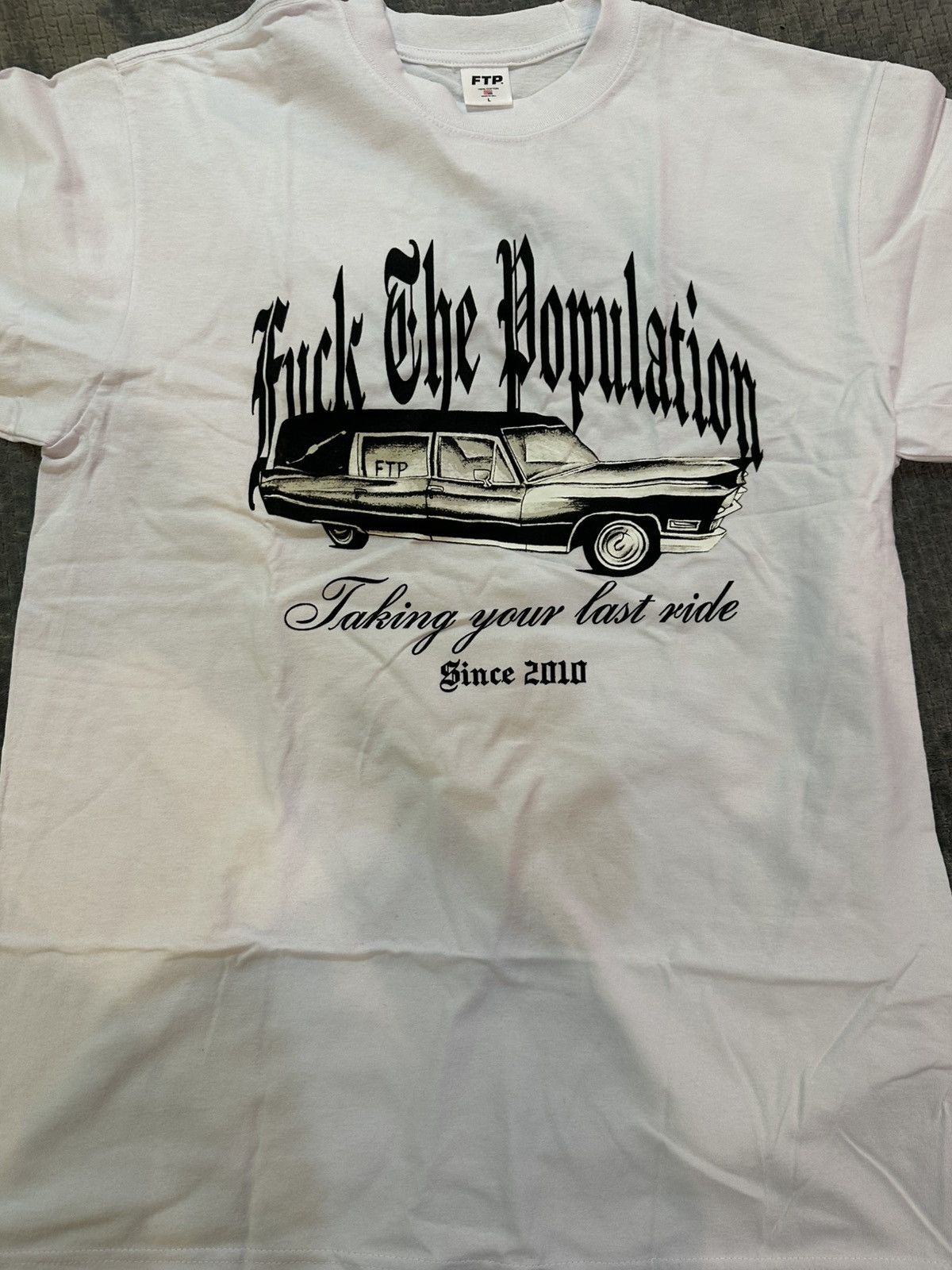 Fuck The Population FTP LAST RIDE TEE Size US L / EU 52-54 / 3 - 1 Thumbnail