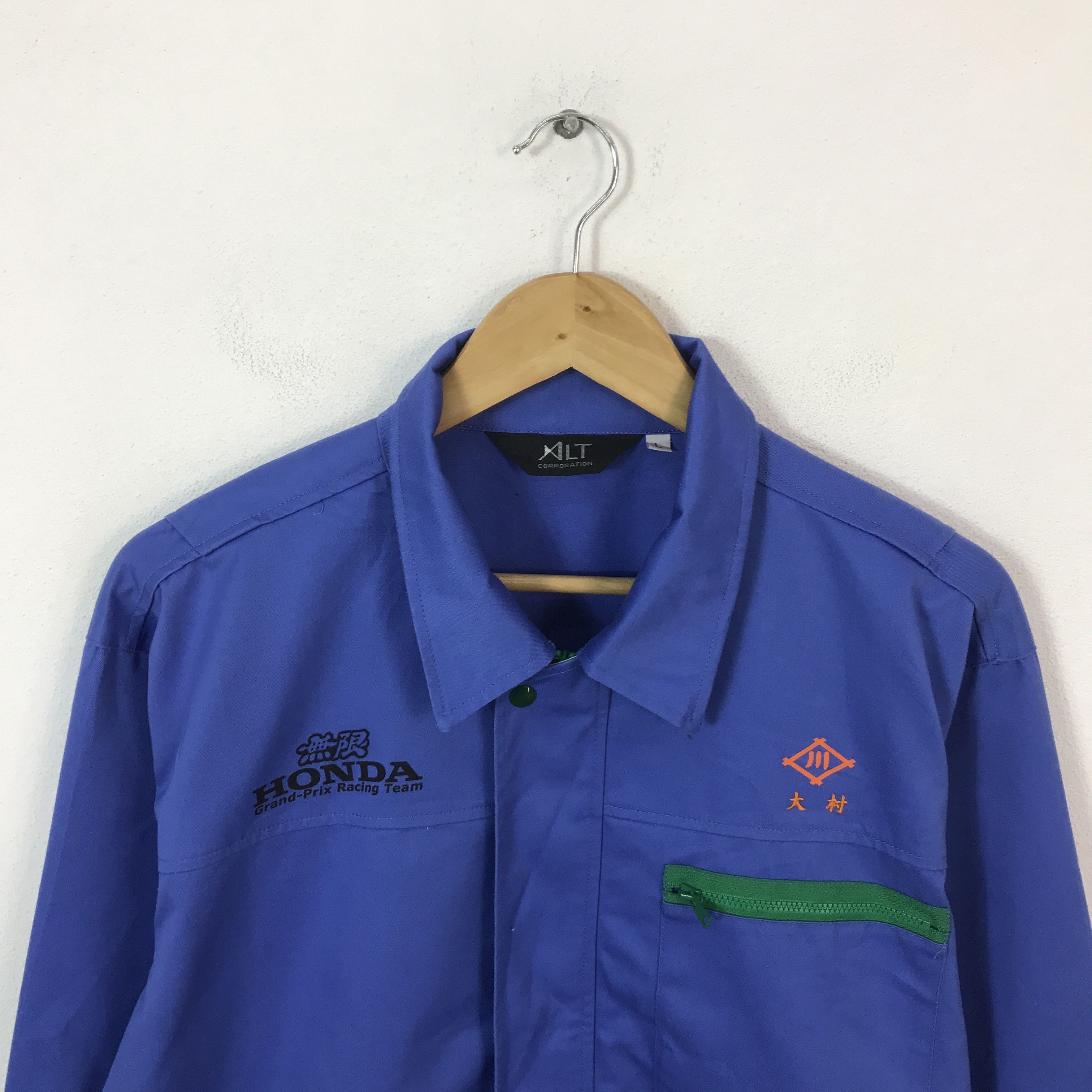 Honda Honda mugen racing team uniforms custom jacket K64B12 Size US L / EU 52-54 / 3 - 3 Thumbnail