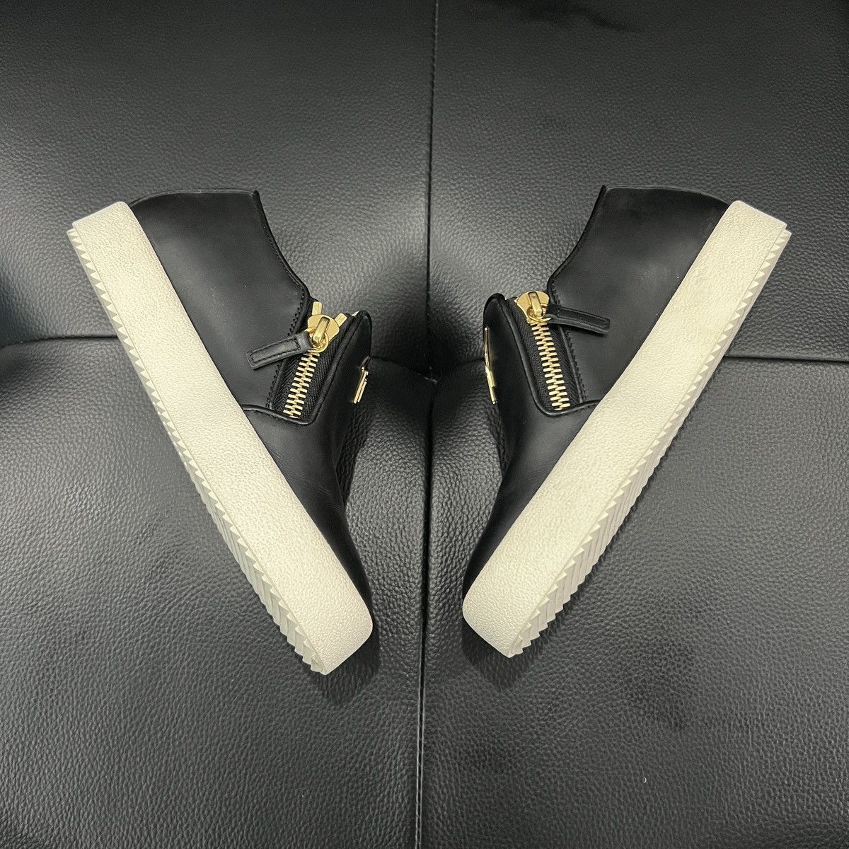 Giuseppe Zanotti Giuseppe Zanotti Double-Zip Sneakers Size US 6 / IT 36 - 2 Thumbnail