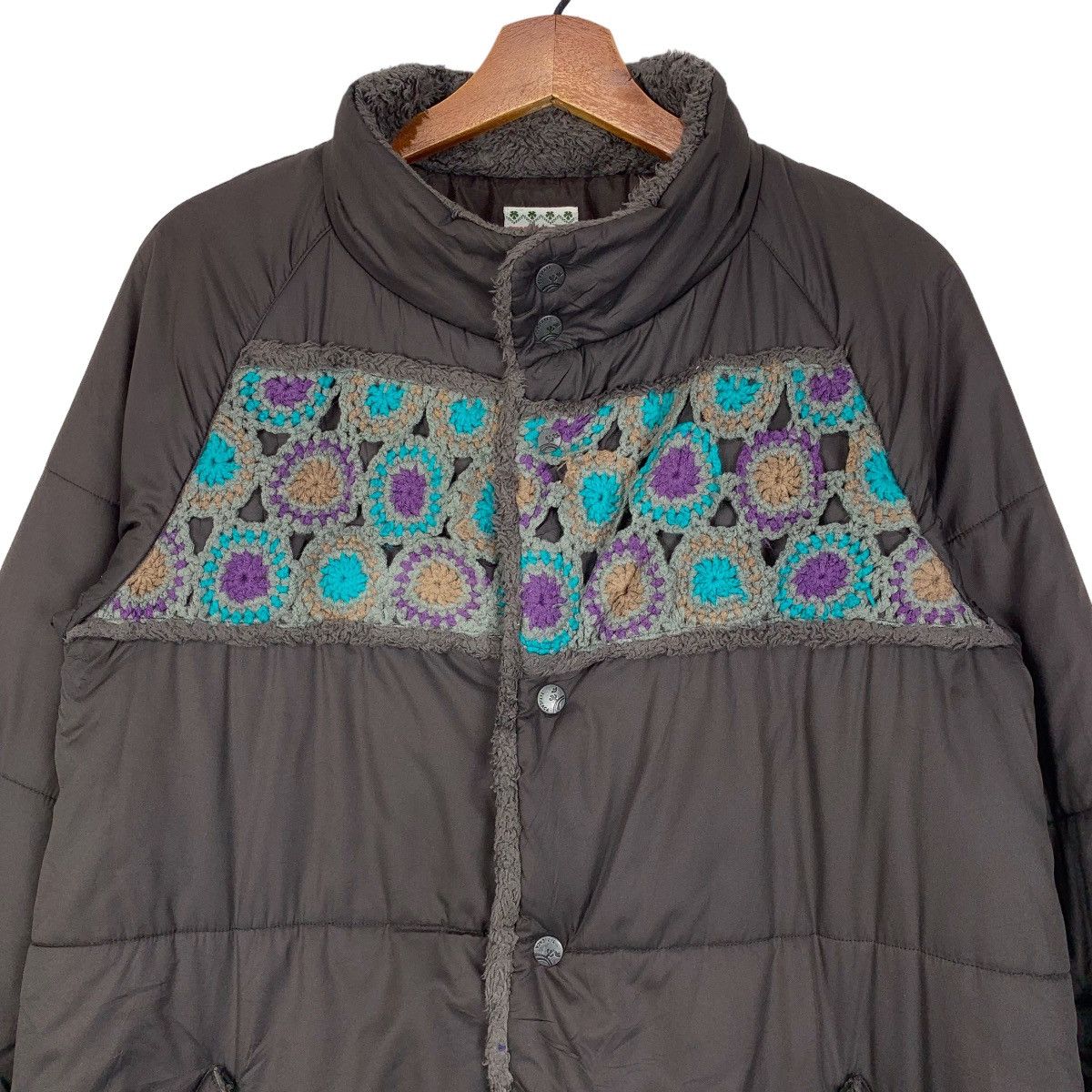 Native × Vintage Vintage Titicaca Native Long Puffer Jacket Size ONE SIZE - 2 Thumbnail