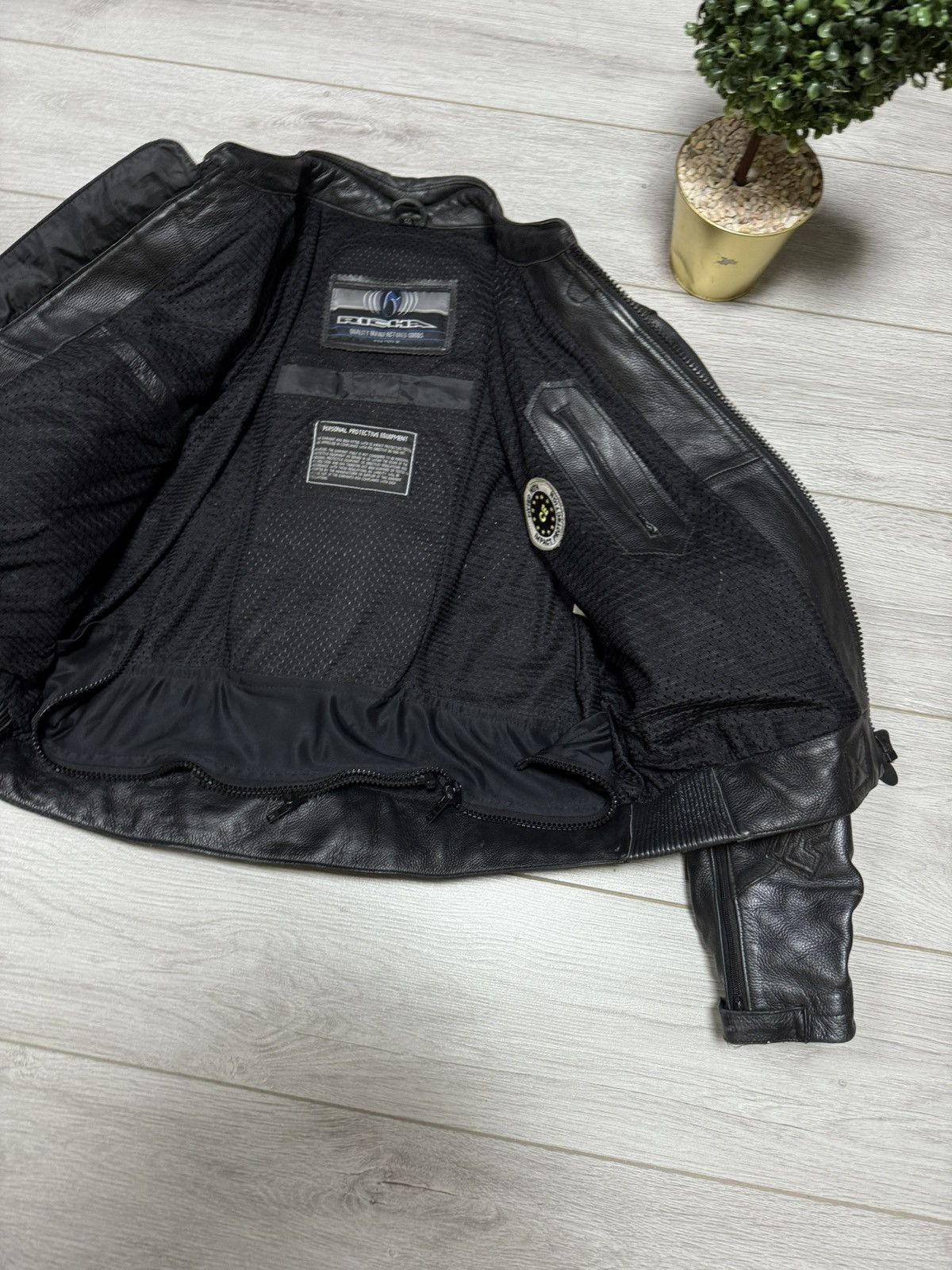 Other Richa leather protection leather jacket zip Size US M / EU 48-50 / 2 - 9 Thumbnail