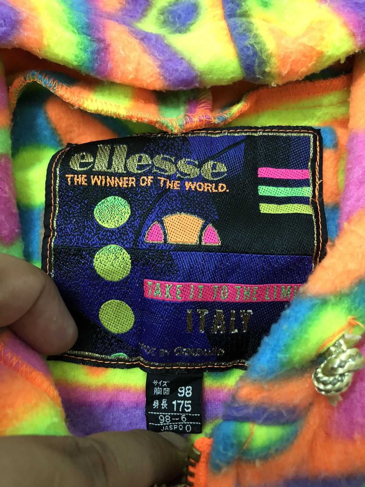 Ellesse Ellesse Fleece Jacket Zipper Ski Fleece Multicolour Size US L / EU 52-54 / 3 - 4 Thumbnail