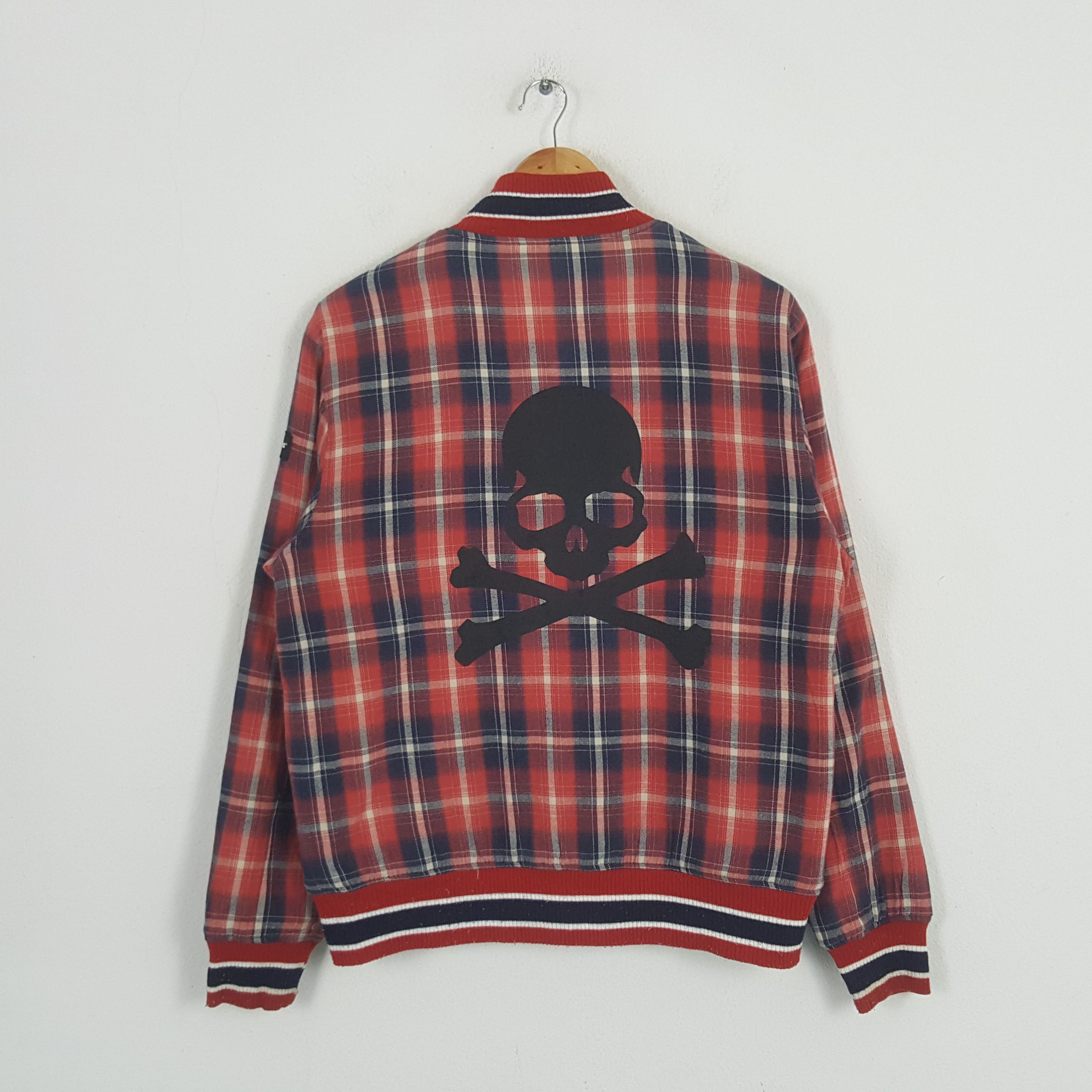 Dickies × Vintage Vintage Dickies American Skulls Reversible Jacket C279N27 Size US M / EU 48-50 / 2 - 1 Thumbnail