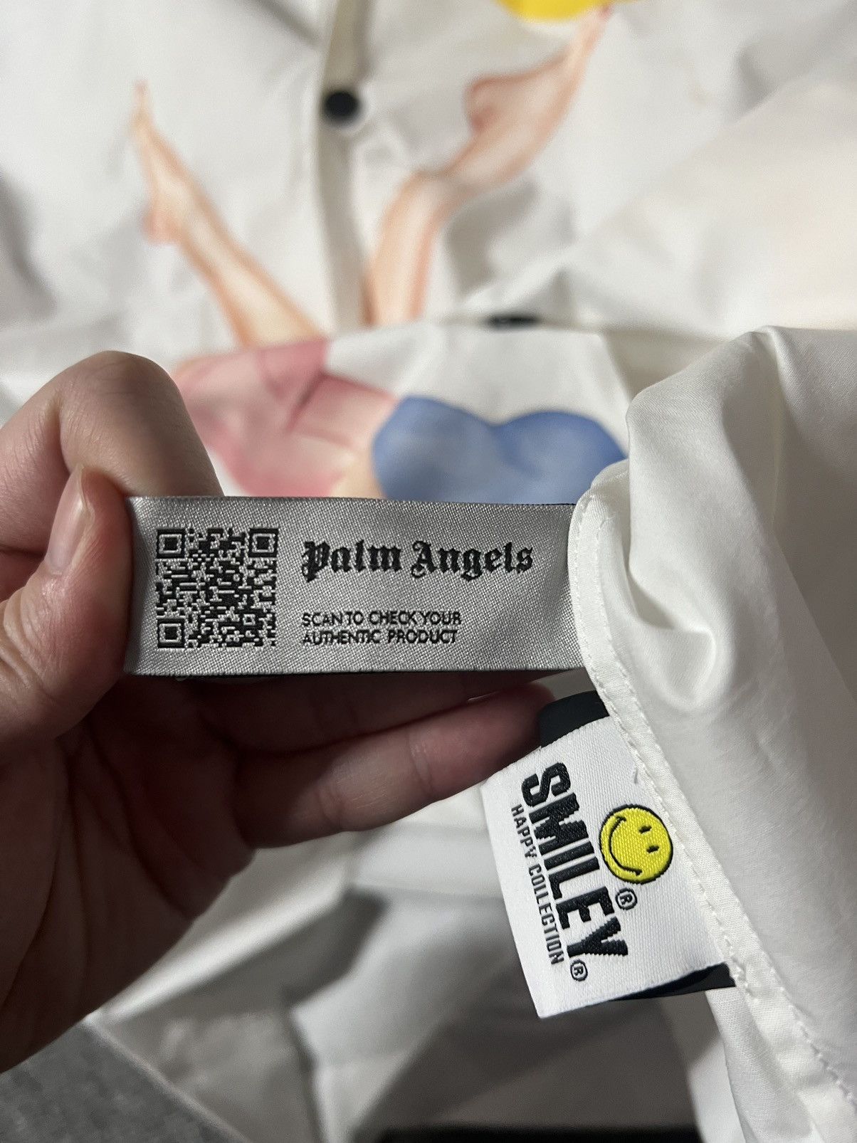 Palm Angels 「retail💲970」Brand new palm angels x smiley shirt size 48 Size US M / EU 48-50 / 2 - 10 Thumbnail
