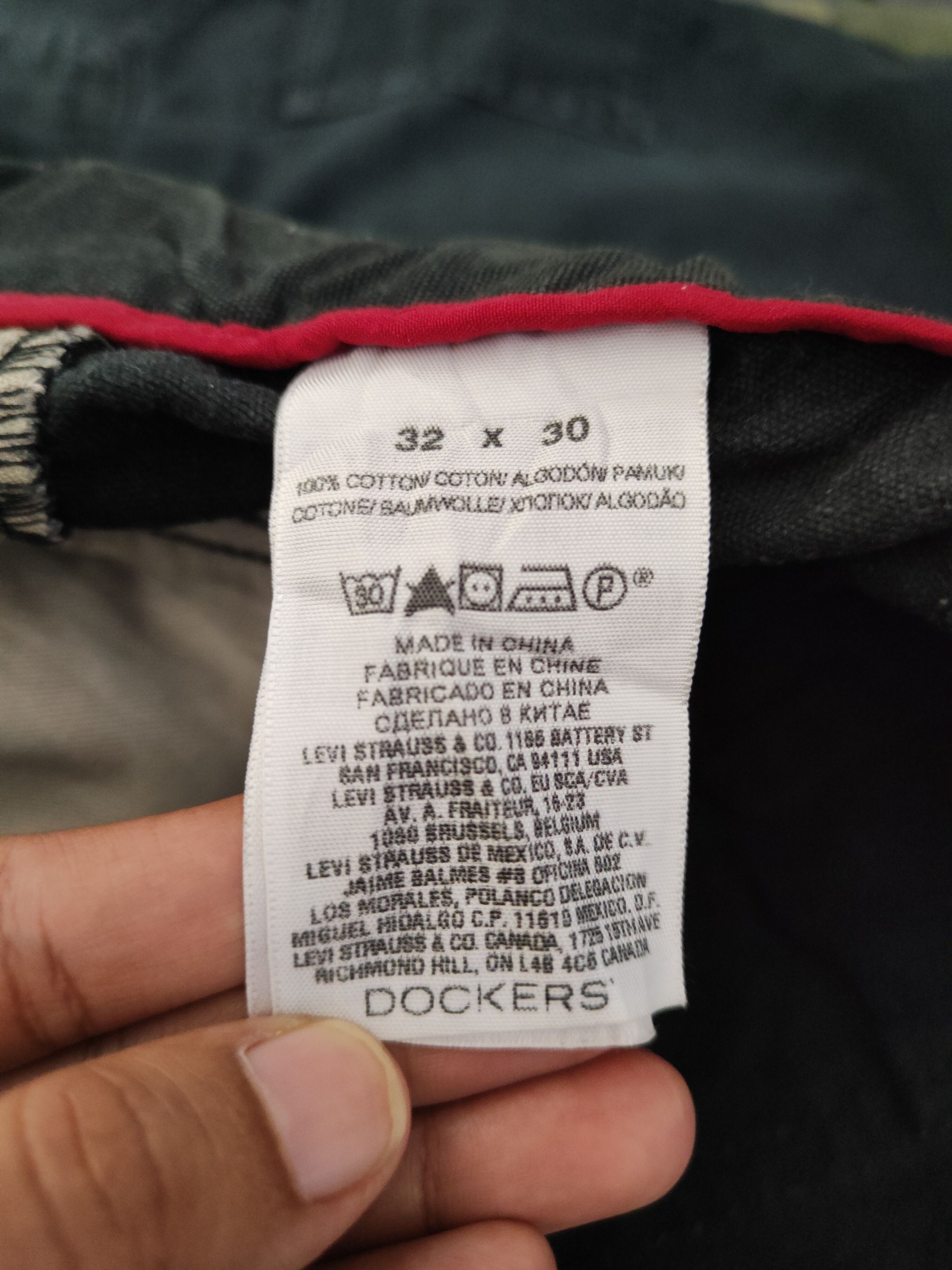 Dockers DL Dockers Black Multipocket Casual Pants #967 Size US 32 / EU 48 - 13 Thumbnail