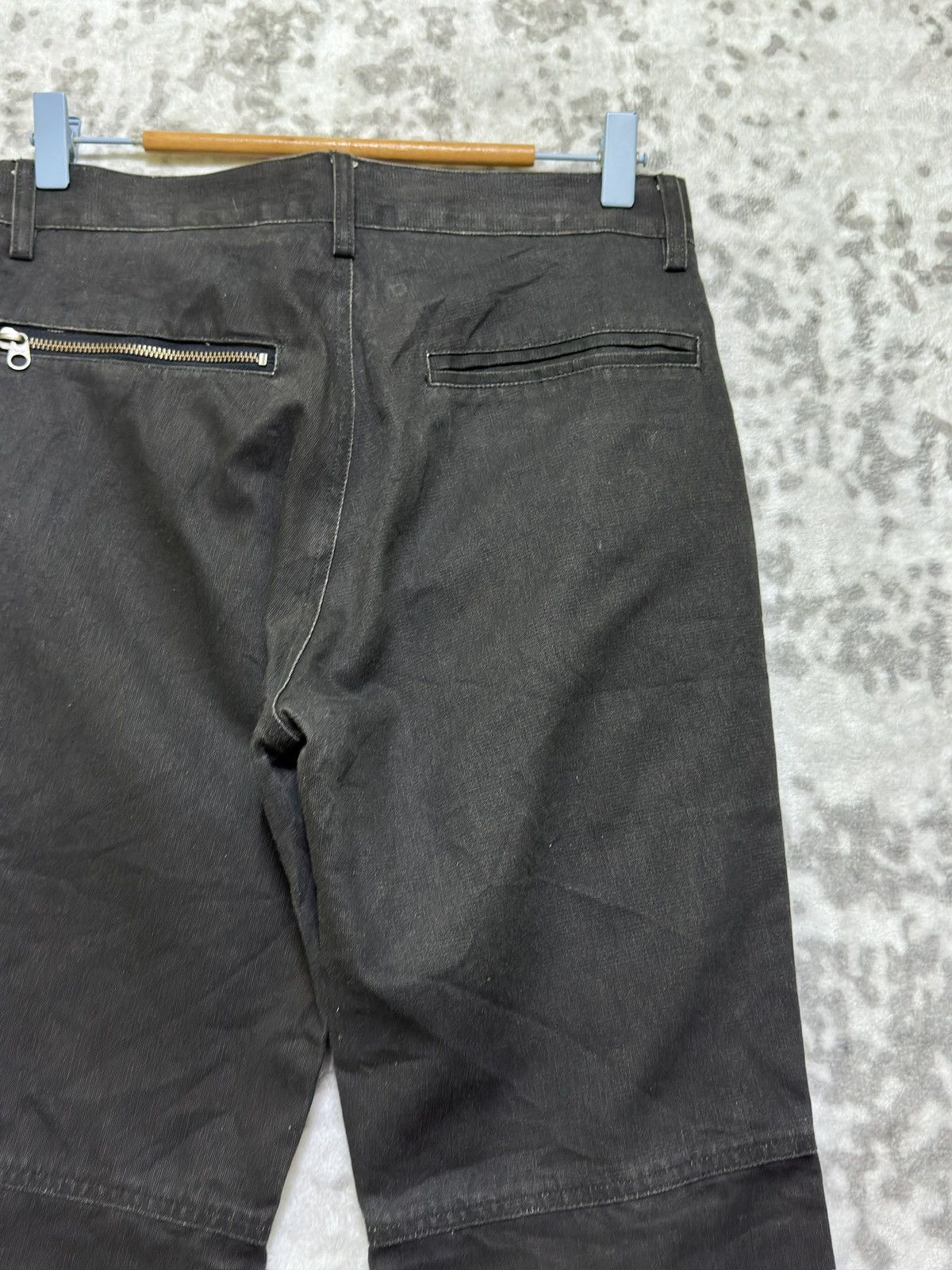291295=Homme 291295=HOMME Asymmetric Zip Denim Pants Archive Japan Size US 29 - 10 Thumbnail