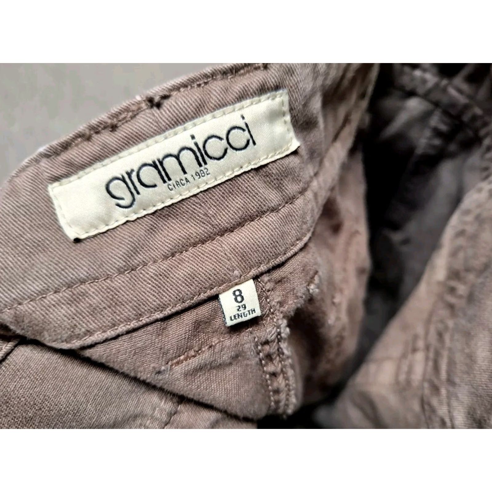 Gramicci VINTAGE Gramicci Pants Womens Size 8 Brown USA Cotton 8 Womens Size 30" / US 8 / IT 44 - 2 Thumbnail