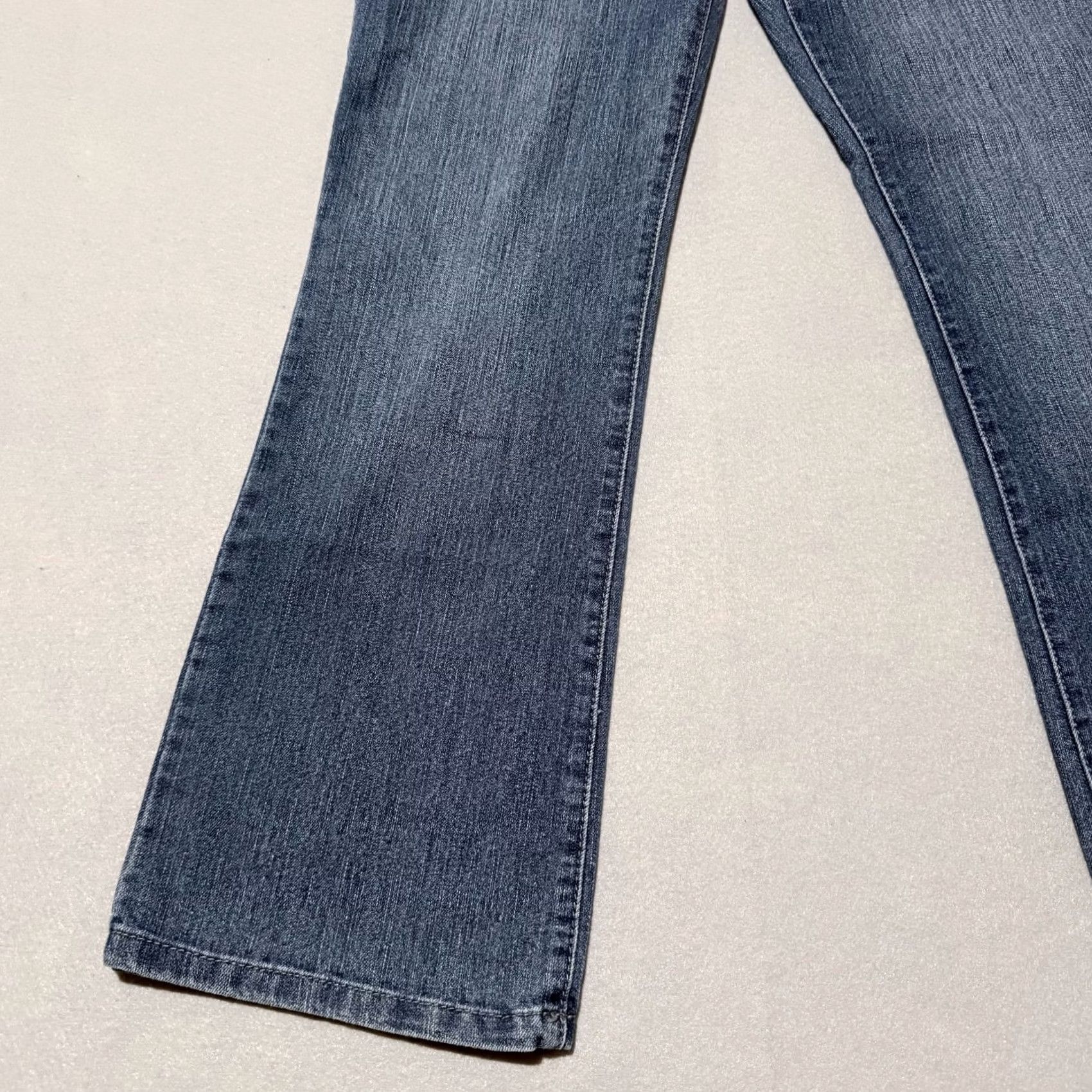 Gloria Vanderbilt Gloria Vanderbilt Jeans Women's Bootcut Blue 8P Denim Zip-Fly 5-Pocket Solid Mid Rise Vintage 90s Mens Womens Girls 8P Size 30" / US 8 / IT 44 - 3 Thumbnail