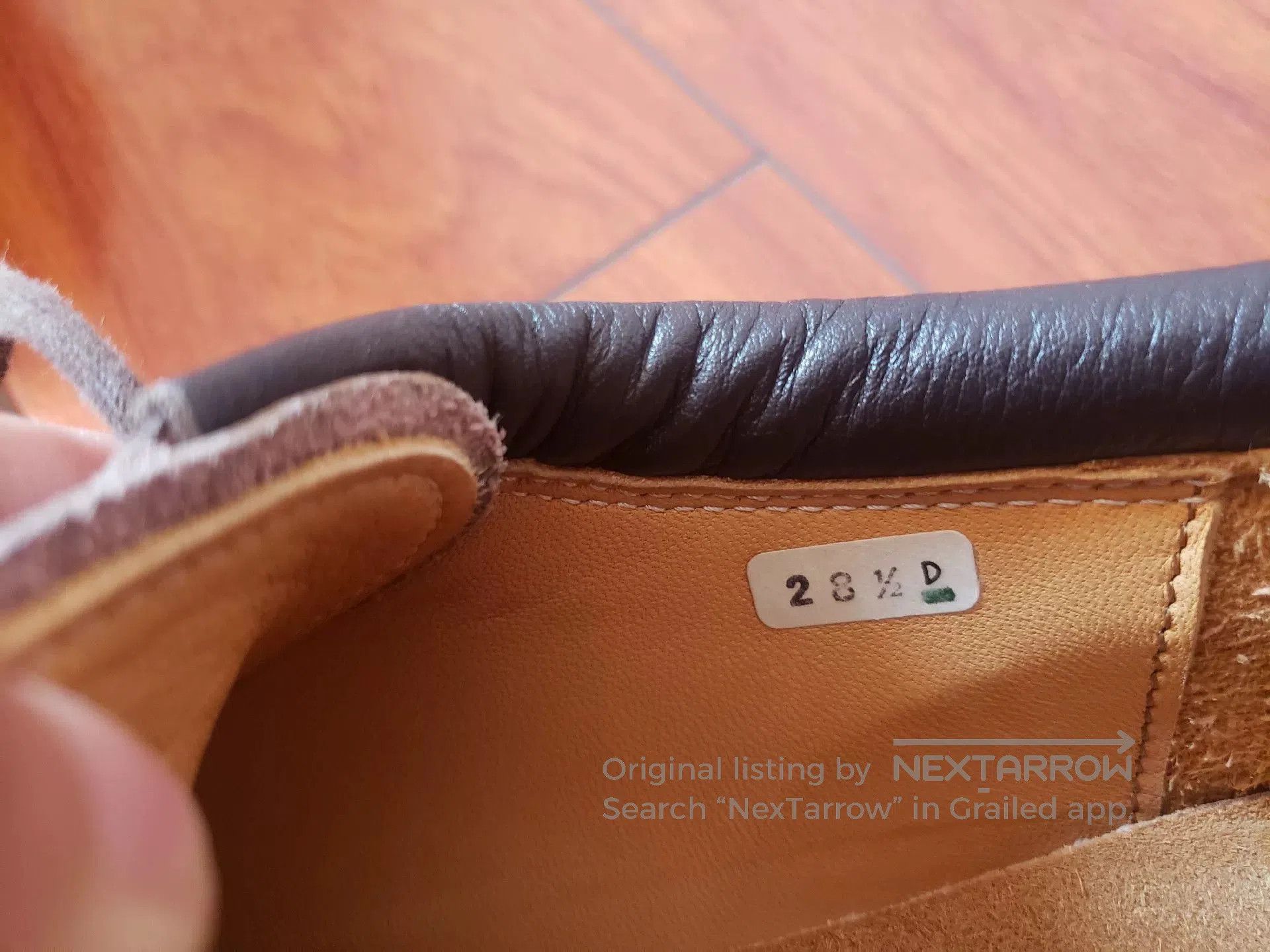Japanese Brand Nissan Nakamura Leather Bowling Shoes. Size US 10 / EU 43 - 6 Thumbnail