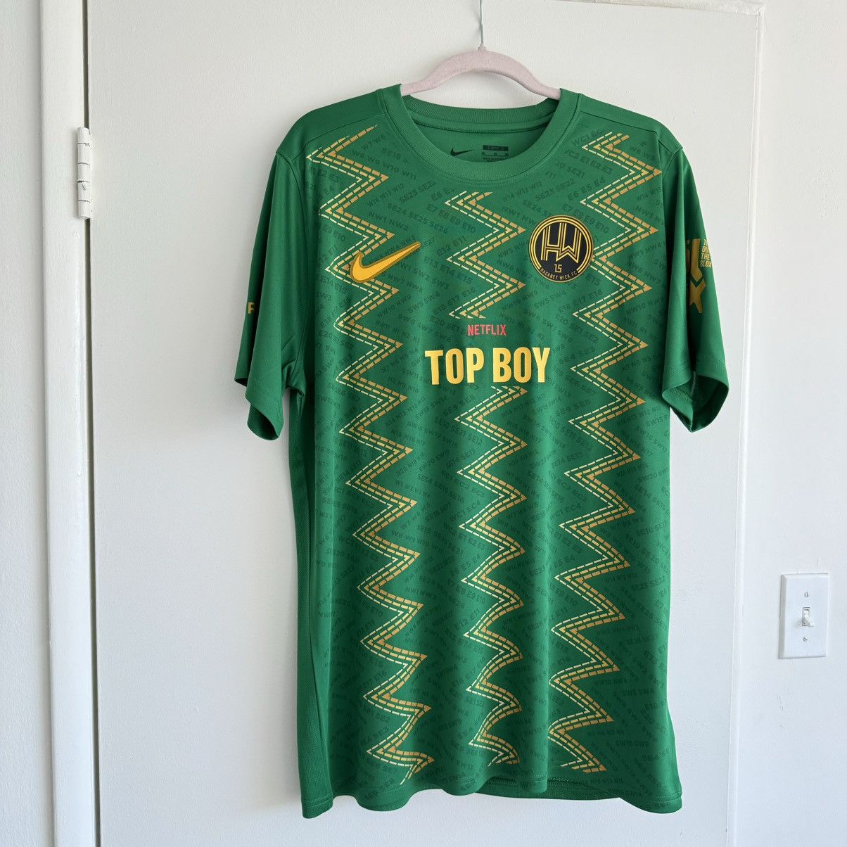 Other Nike x Topboy X Netflix x Hackney Wick soccer jersey Size US XL / EU 56 / 4 - 2 Thumbnail