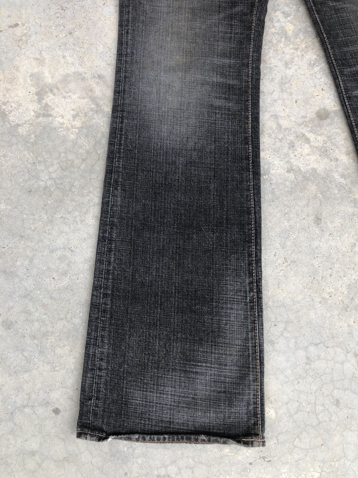 If Six Was Nine Japanese Glheart Flared Jeans Distressed Jeans Size US 33 - 6 Thumbnail
