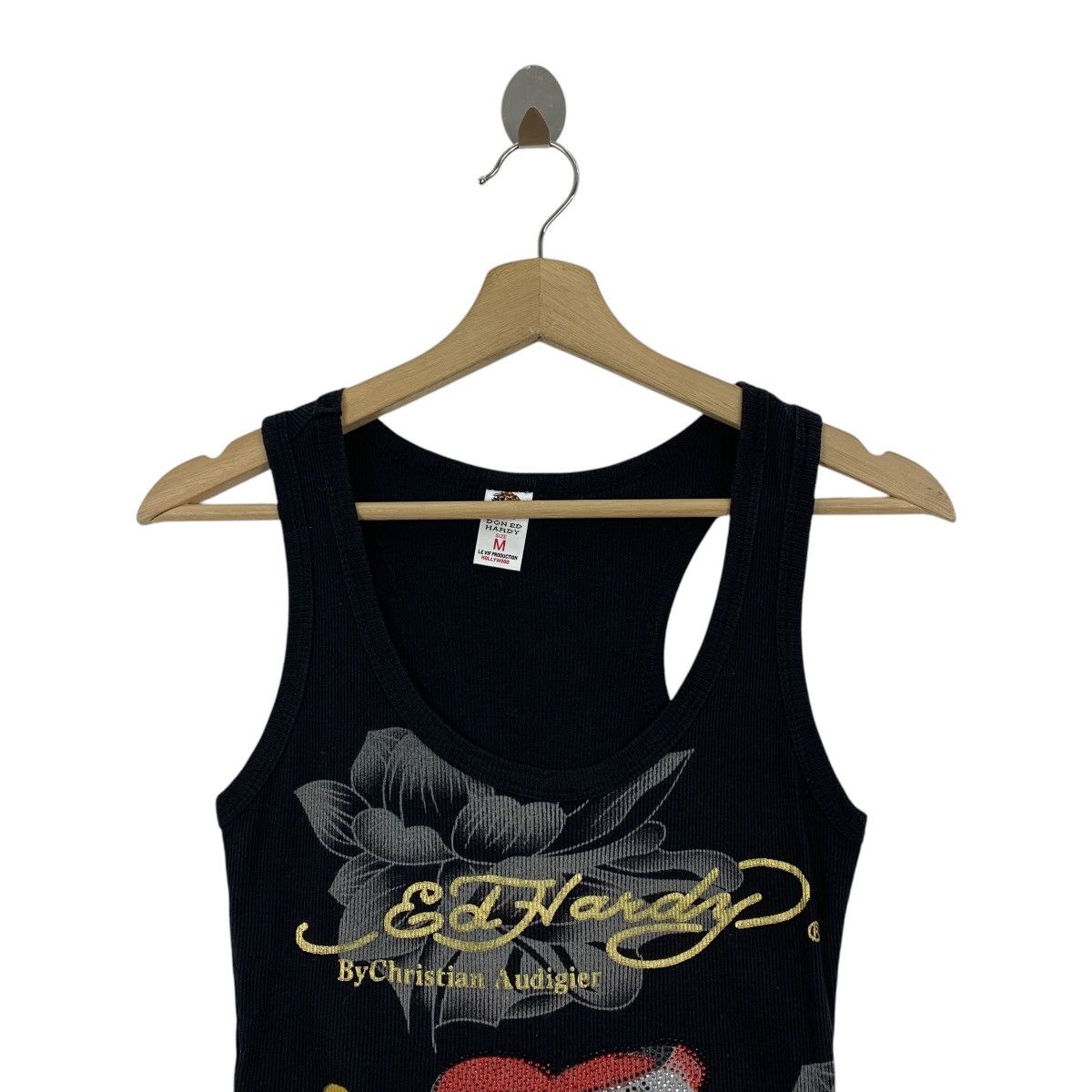 Christian Audigier × Ed Hardy ED HARDY by CHRISTIAN AUDIGIER tank top sleeve less tee Size US M / EU 48-50 / 2 - 2 Thumbnail