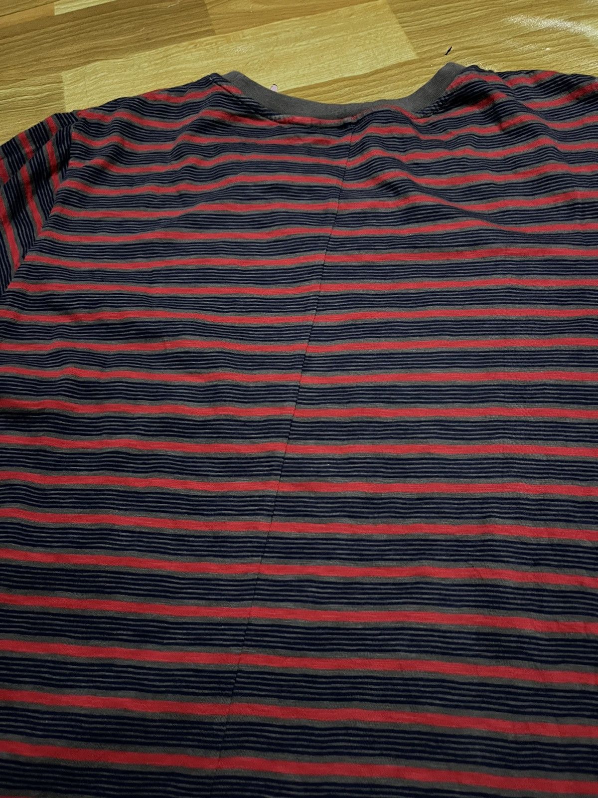 Japanese Brand × Undercover × Uniqlo Undercover By Uniqlo Stripe Design Tee Size US L / EU 52-54 / 3 - 9 Thumbnail