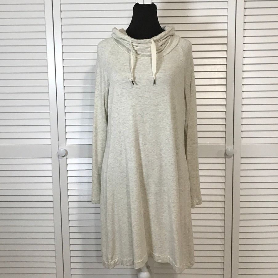 Other Market & Spruce Cream Soft Stretch Skye Hacci Shift Dress XL Size XL / US 12-14 / IT 48-50 - 1 Thumbnail
