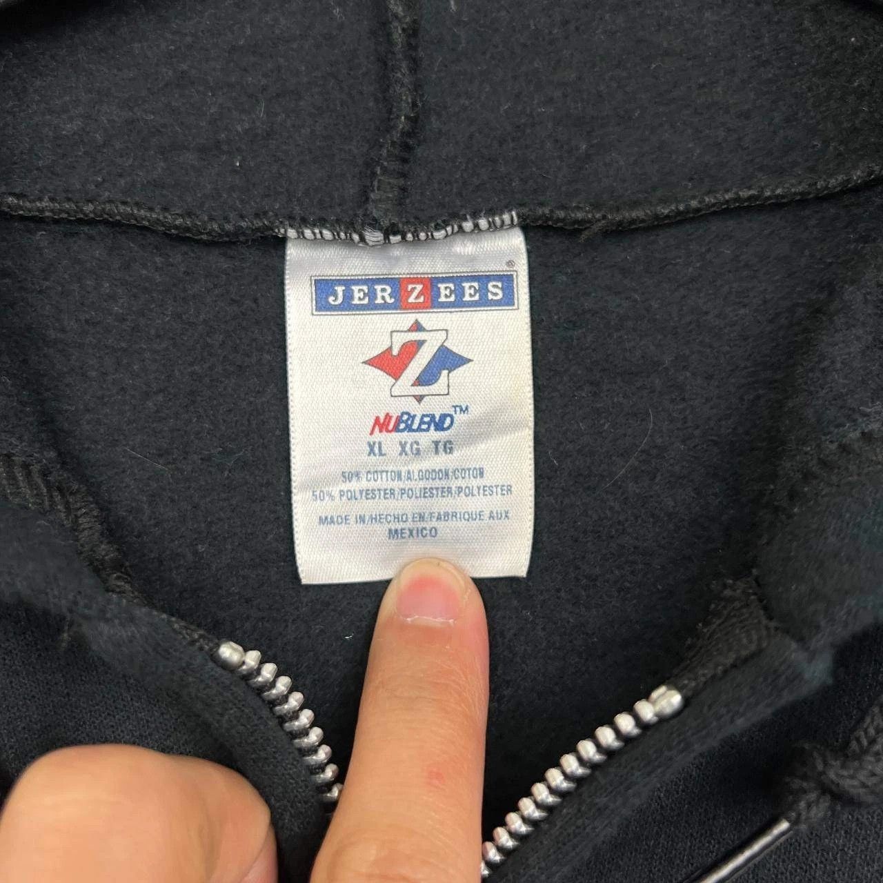 Jerzees No Request Hoodie Men Fleece Lined Jerzees Full Zip XL Size US XL / EU 56 / 4 - 3 Thumbnail