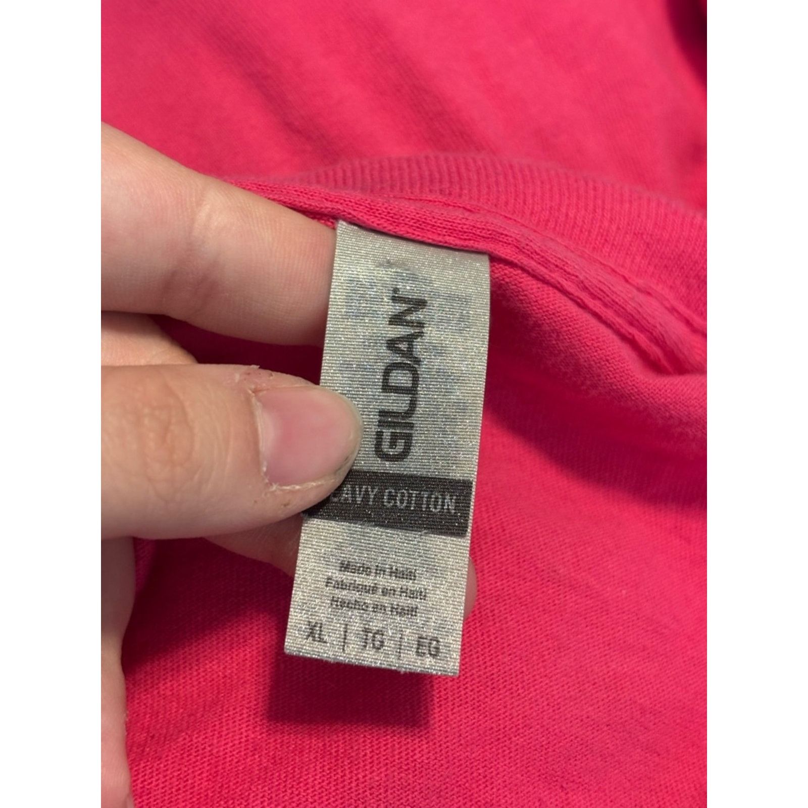 Gildan (Gildan) Pink Leave Me Alone Butterfly Tee: Size XL Size XL / US 12-14 / IT 48-50 - 4 Thumbnail