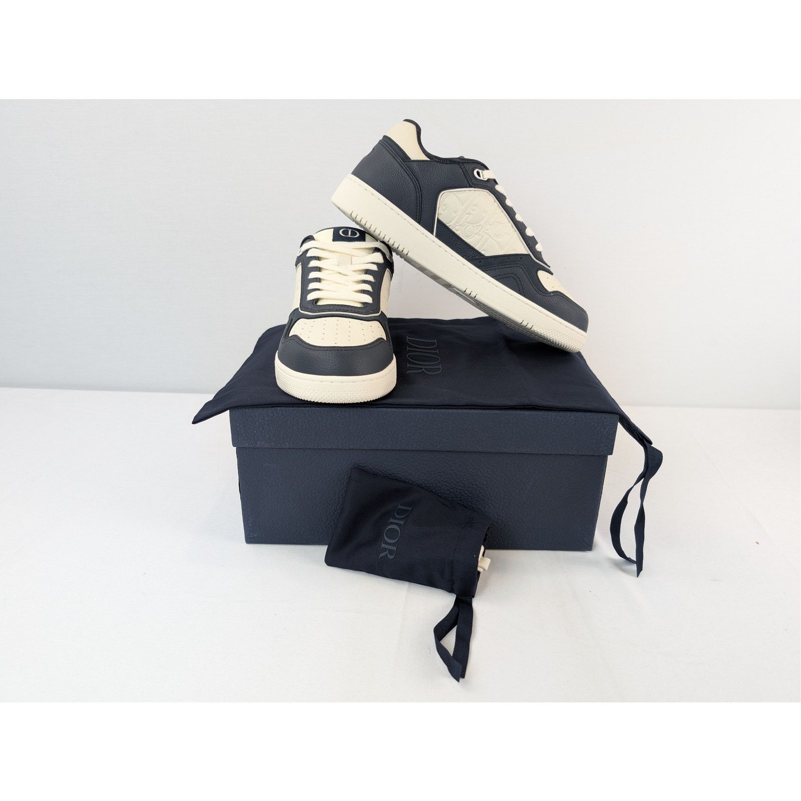 Dior o1rshd1 Low-Top Sneakers in Blue/Antique Size US 8.5 / EU 41-42 - 19 Thumbnail