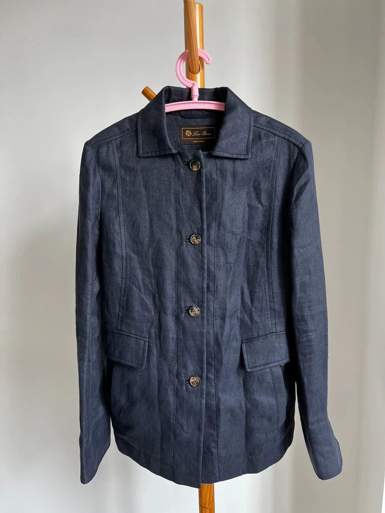 Loro Piana Loro Piana Thick Linen Casual Blazer Size US XS / EU 42 / 0 - 1 Thumbnail