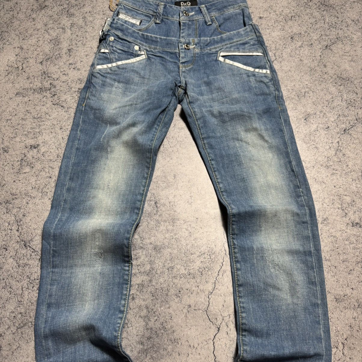 Vintage Archive Dolce & Gabbana Style Double Layered Pants Size 26" / US 2 / IT 38 - 5 Thumbnail