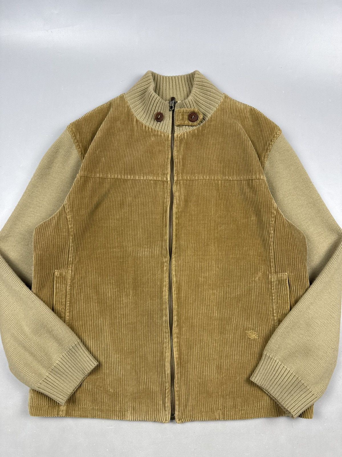 Burberry Burberry veste jacket curdoroy beige novachek old money Size US M / EU 48-50 / 2 - 5 Thumbnail