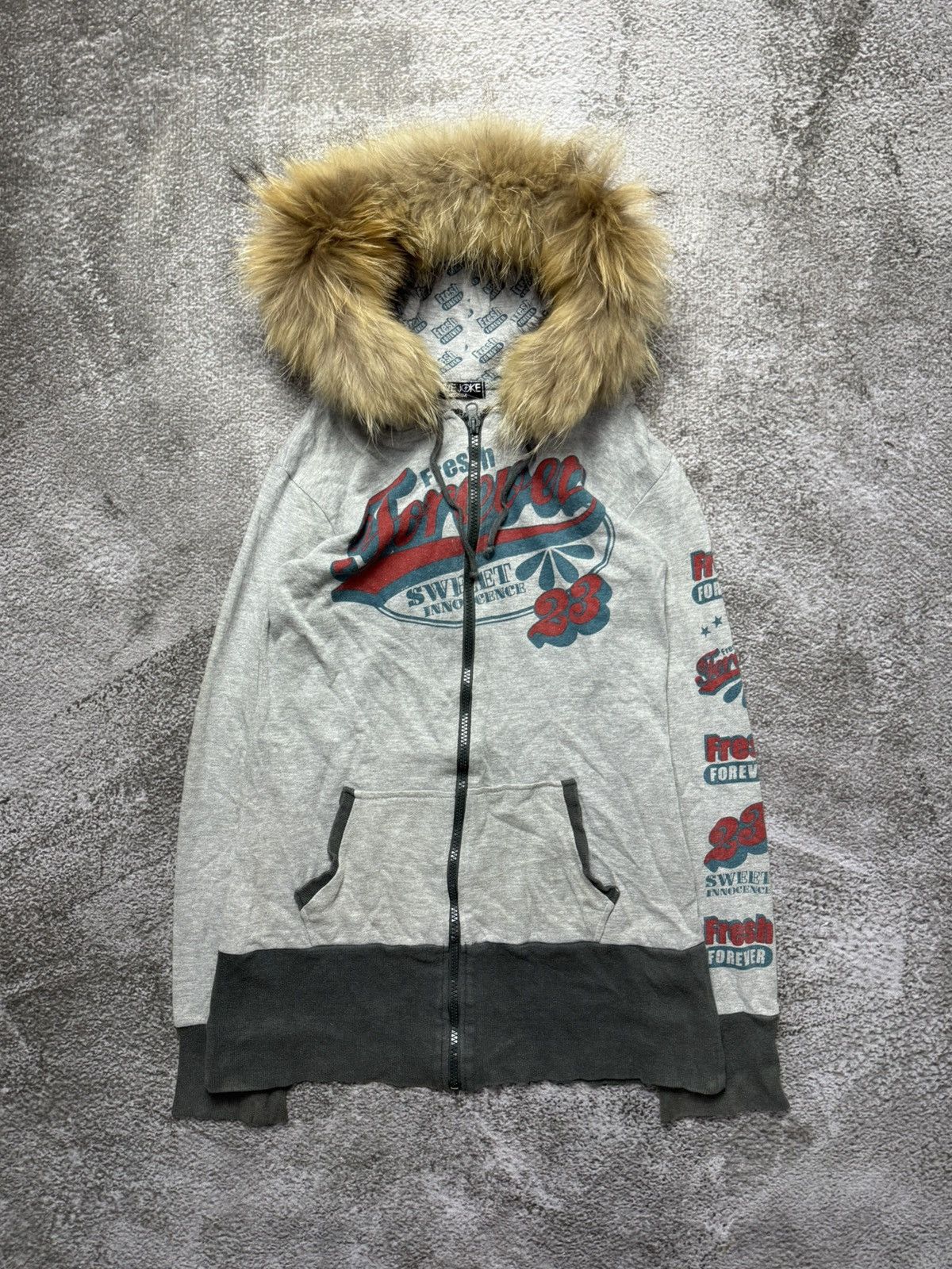 Le Grande Bleu (L.G.B.) Prive joke poem fur hoodie Size US S / EU 44-46 / 1 - 1 Thumbnail