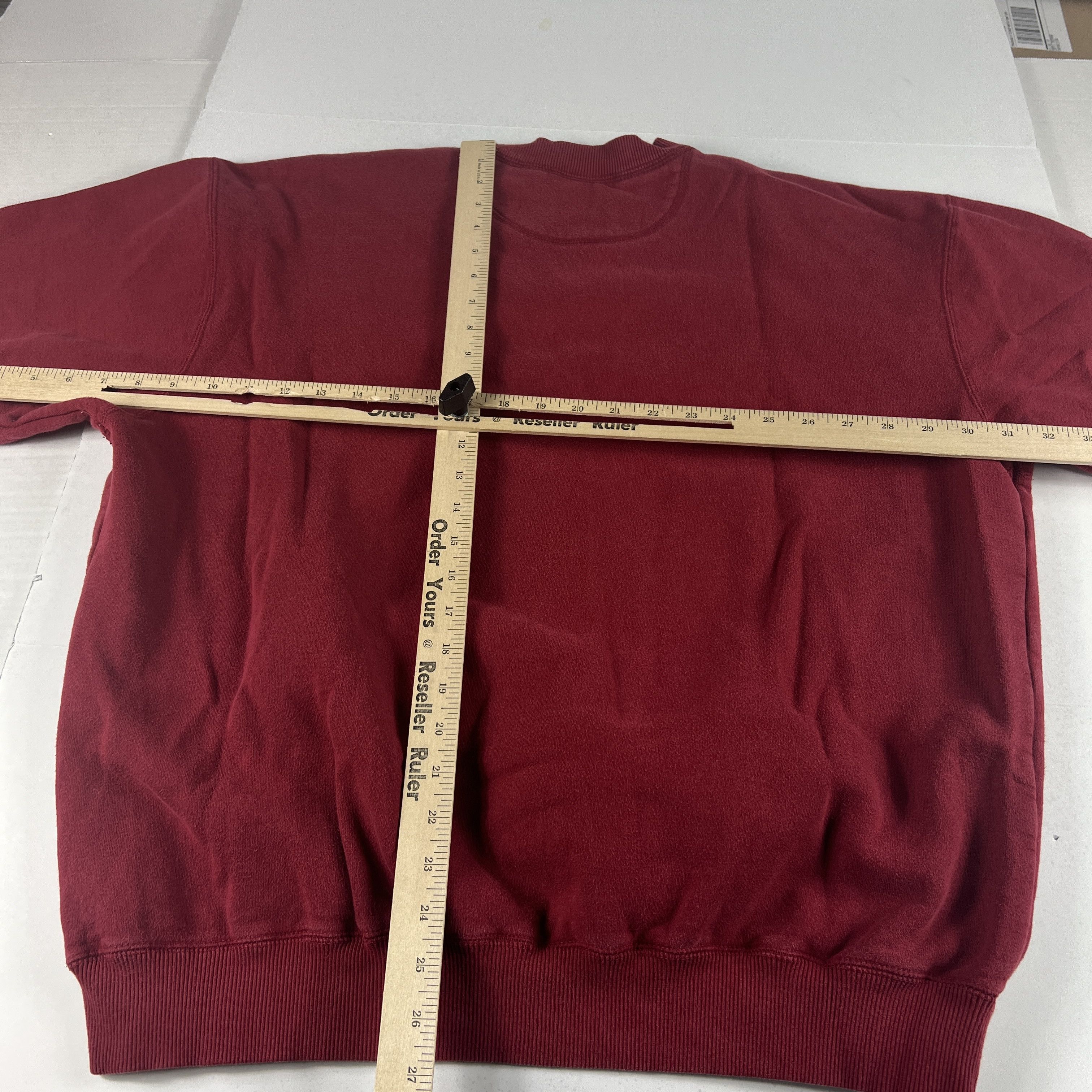Reebok × Vintage Y2K Reebok Sweatshirt Faded Small Logo Embroidered Crewneck Size US XL / EU 56 / 4 - 12 Thumbnail