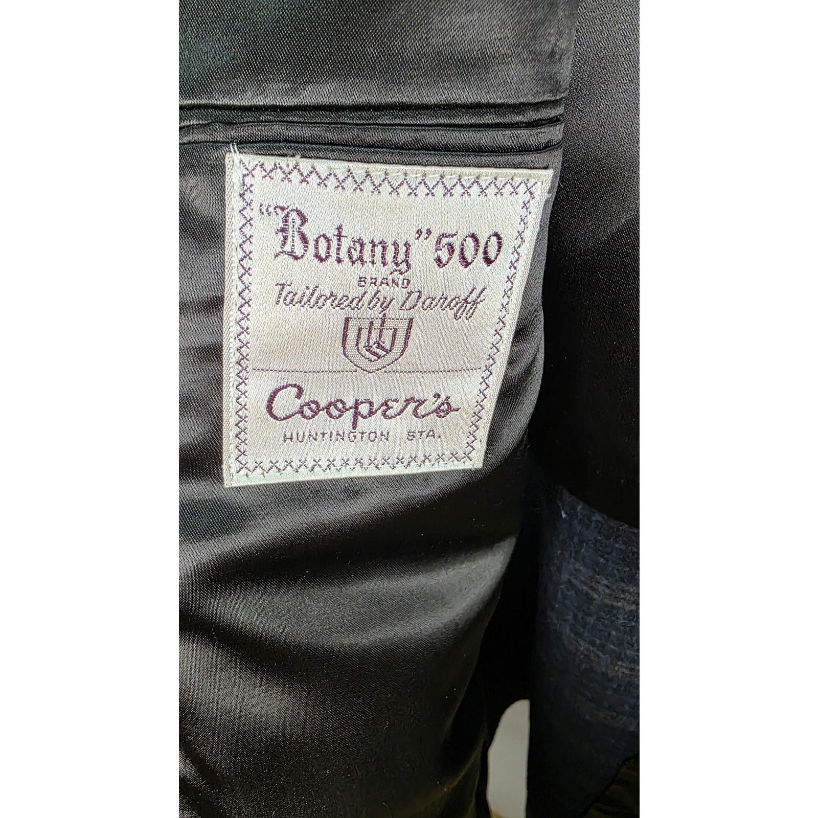 Botany 500 1960s Vintage Botany 500 Check Pattern USA Union Made Coat Size US XL / EU 56 / 4 - 8 Thumbnail
