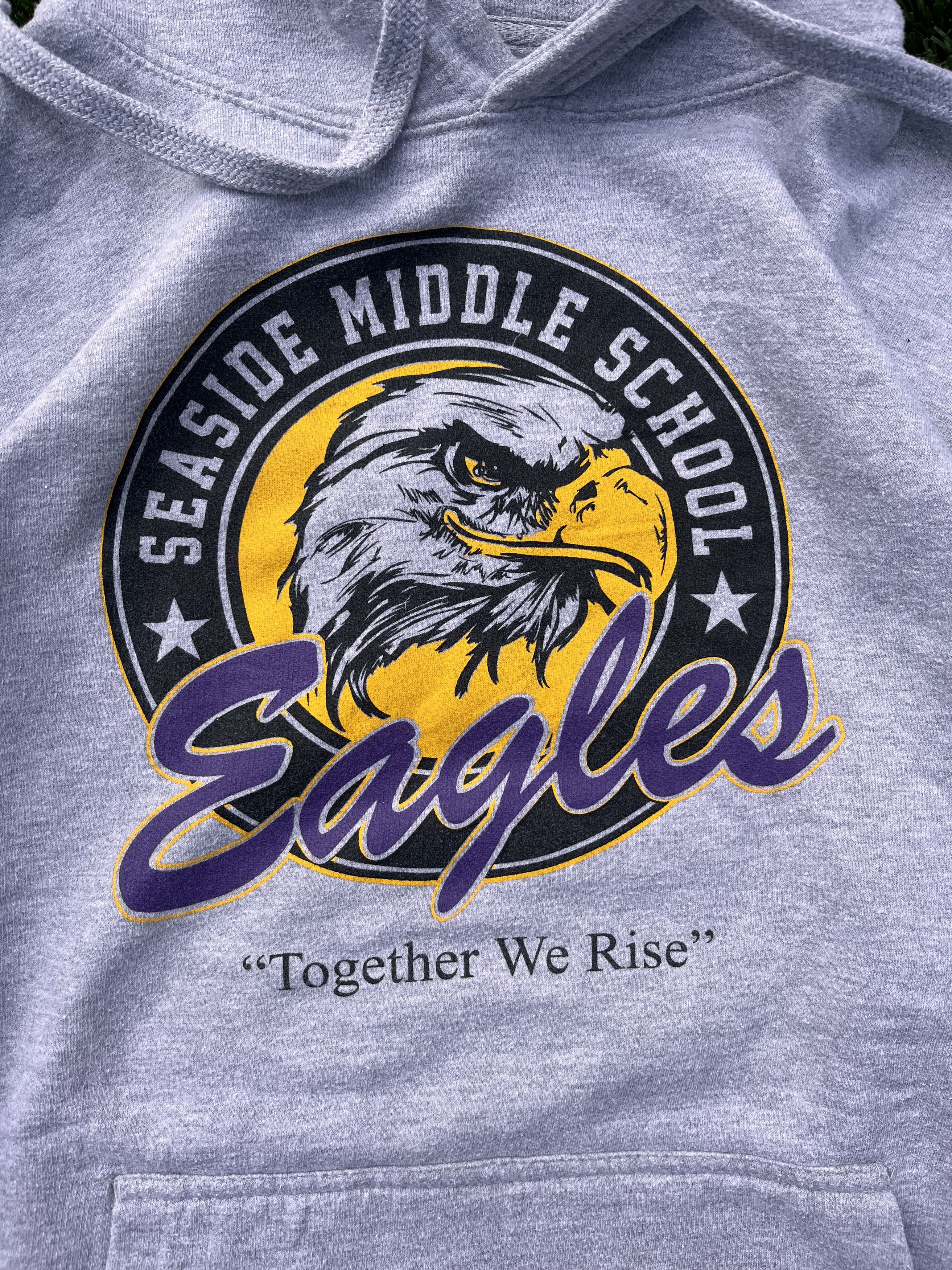 Vintage Made in USA vintage middle school hoodie Size US M / EU 48-50 / 2 - 2 Thumbnail