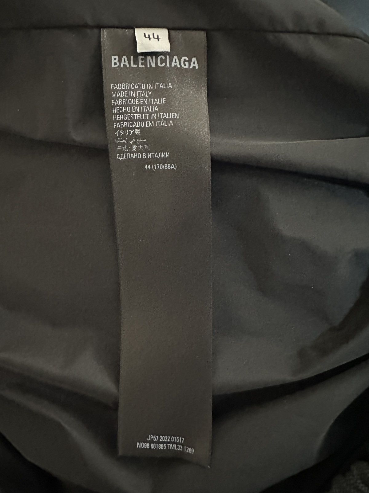 Balenciaga Balenciaga monogram coat Size US S / EU 44-46 / 1 - 6 Thumbnail