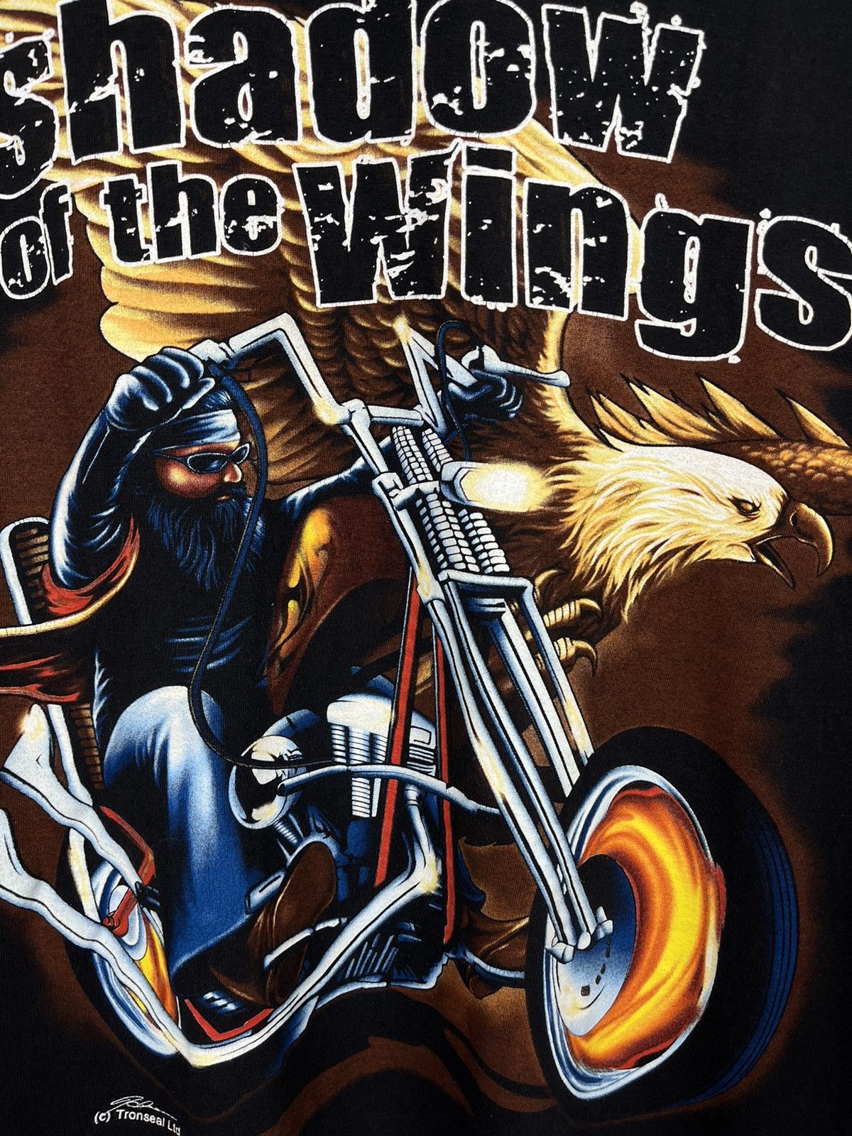 Harley Davidson Vintage Harley Davidson style Biker graphic tee 90’s Size US M / EU 48-50 / 2 - 8 Thumbnail