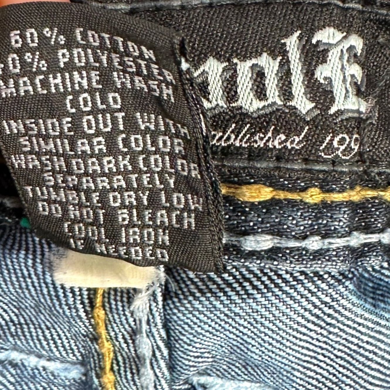 Southpole Southpole Y2K Baggy Jeans 38 Blue Distressed 5 Pockets Denim Pants Mens Straight Jeans Size US 38 / EU 54 - 5 Thumbnail
