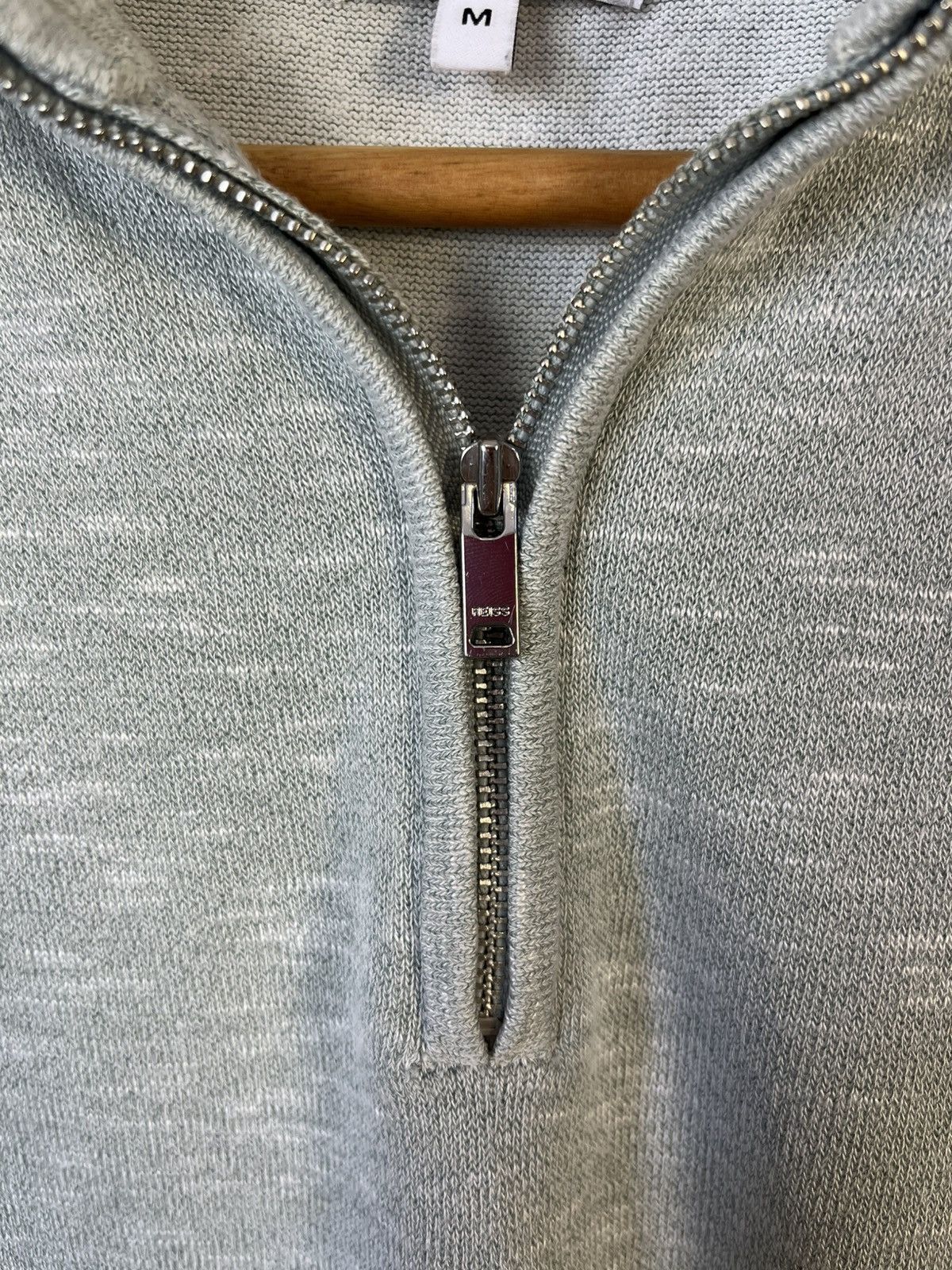 Reiss REISS Classic Cotton & Viscose 1/4 Zip Sweater Jumper Size US M / EU 48-50 / 2 - 6 Thumbnail