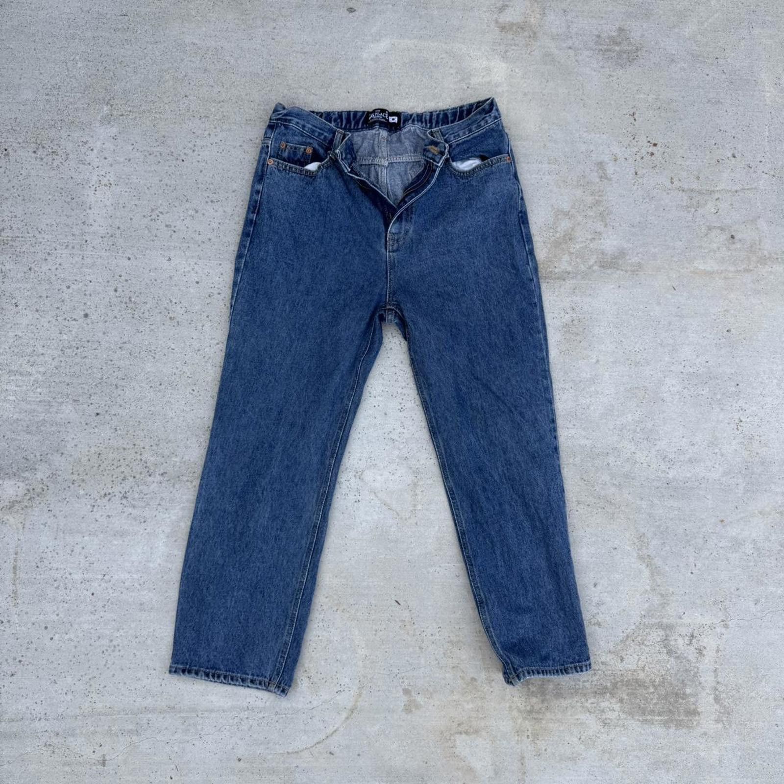 Designer Korean 90s vintage denim jeans Size US 32 / EU 48 - 1 Thumbnail