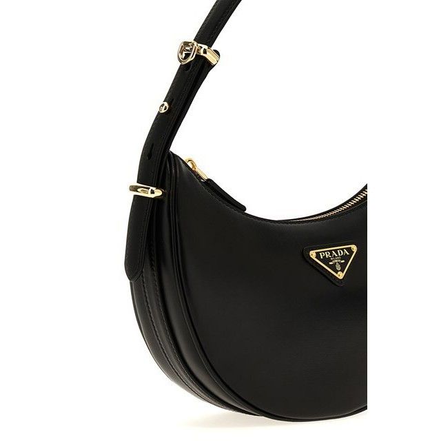 Prada PRADA Arque Small $2850 Black Leather Shoulder Bag New And A Size ONE SIZE - 3 Thumbnail