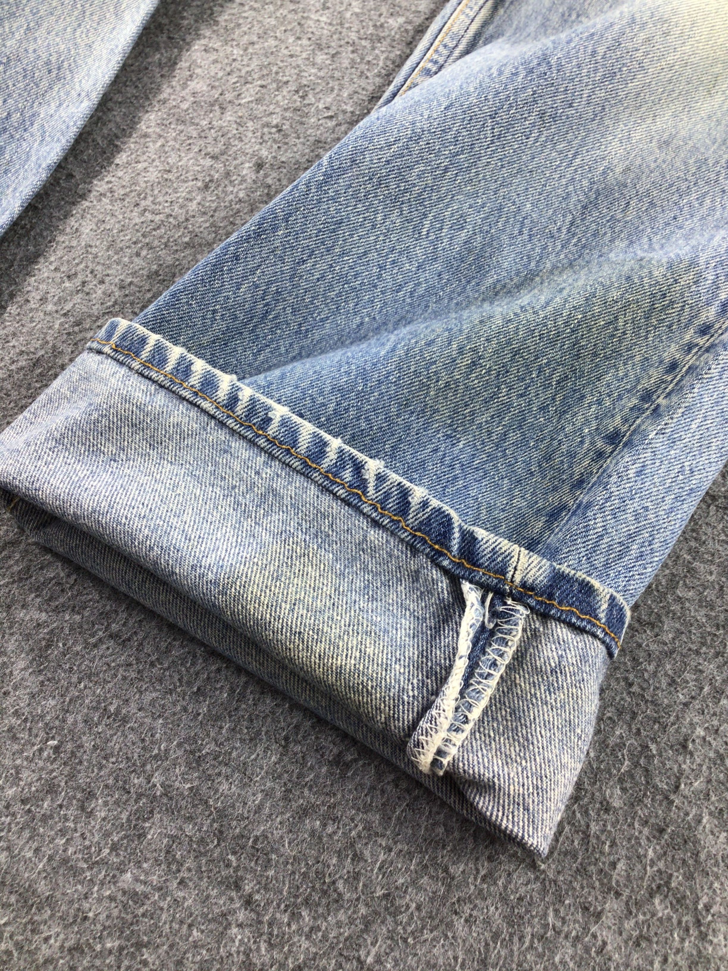 Levi's Vintage 90s Levis 501 xx Stone Wash Jeans-JM488 Size US 35 - 7 Thumbnail