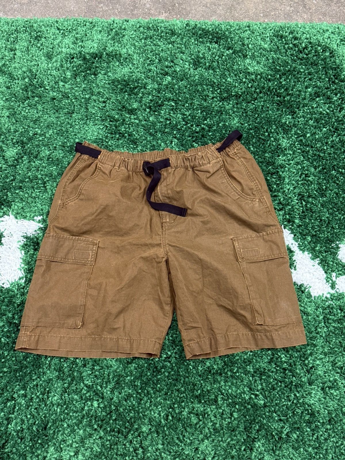 Carhartt Wip Carhartt W.I.P WIP Wynton Cargo Pocket Shorts Large Ripstop Size US 34 / EU 50 - 1 Thumbnail