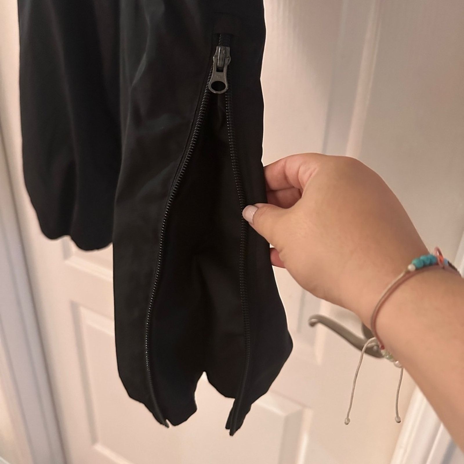 Polo Ralph Lauren 🍷Polo Ralph Lauren Sport black nylon pants size medium Size 31" - 4 Thumbnail