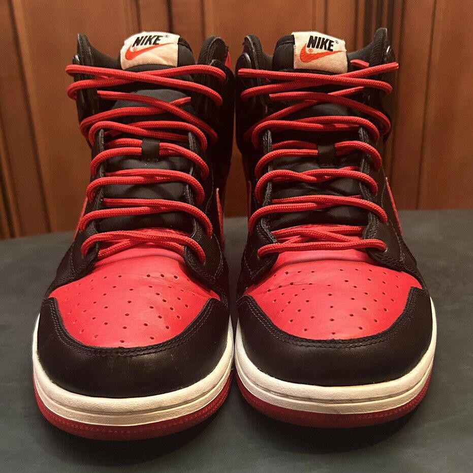 Nike Nike Men's Dunk High CMFT Black Red White 705434-600 - Sz 10 Size US 10 / EU 43 - 2 Thumbnail