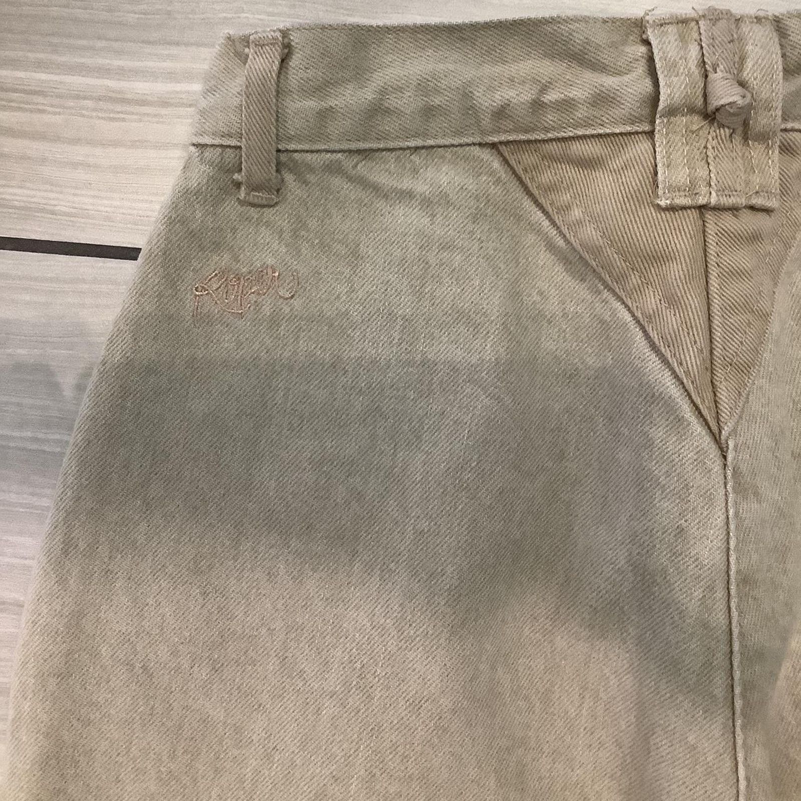 Other 90s Girls tan knot leg Jeans Size 27" / US 4 / IT 40 - 4 Thumbnail